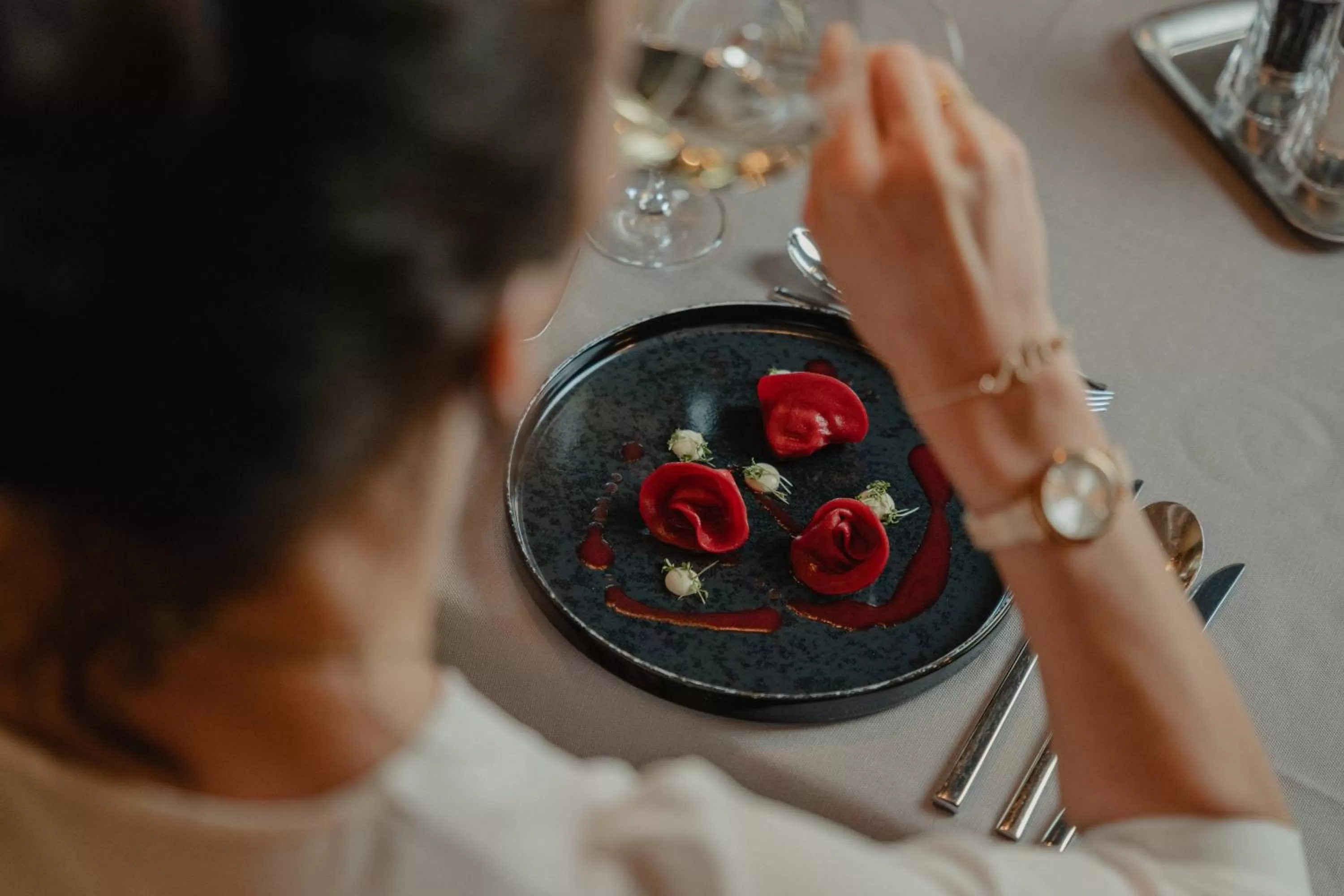 Dinner in Hotel Alpenrose