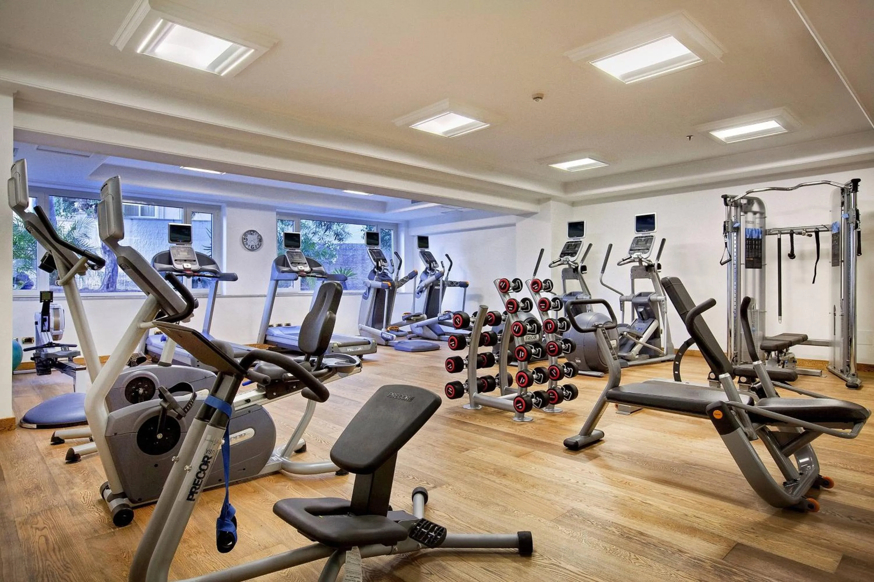 Fitness centre/facilities in Delta Hotels by Marriott Giardini Naxos