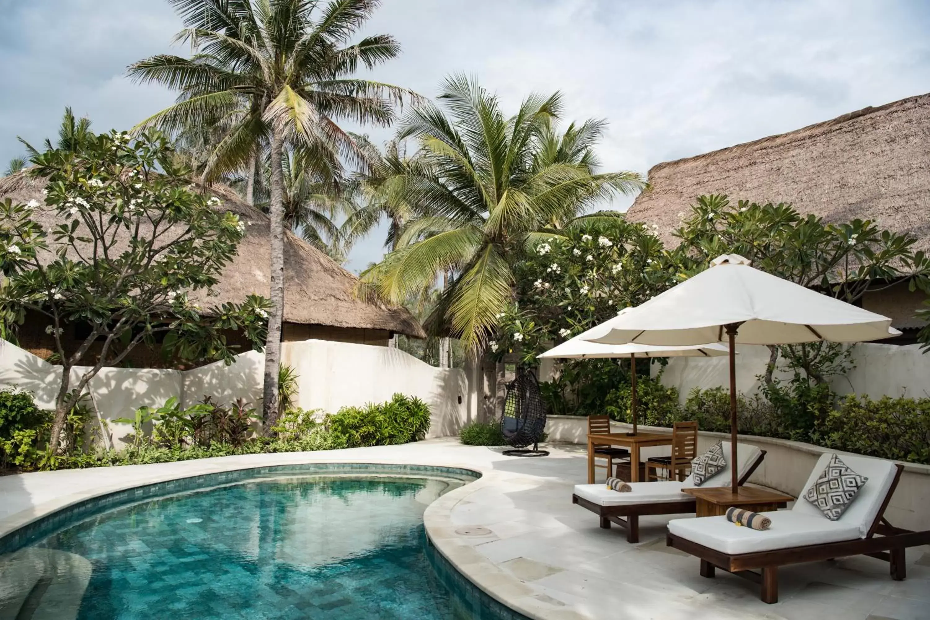 Dining area, Swimming Pool in Pondok Santi Estate