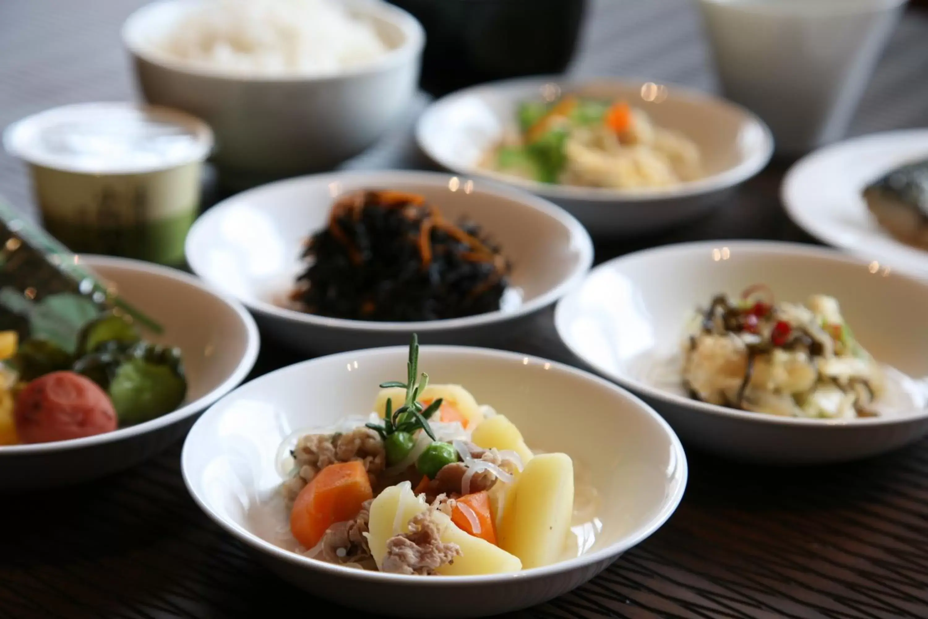 Food close-up in Hotel Wing International Himeji