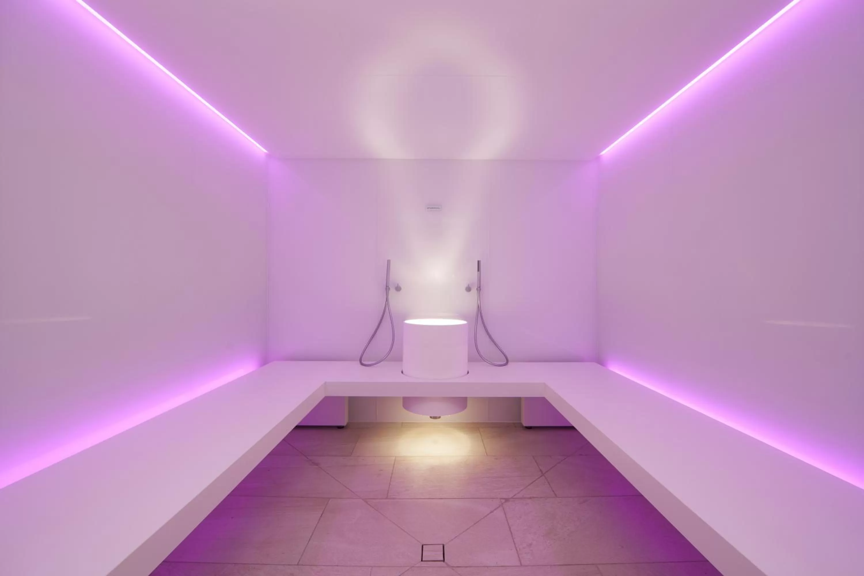 Steam room, Bed in Aparthotel Wellness Villa di Bosco