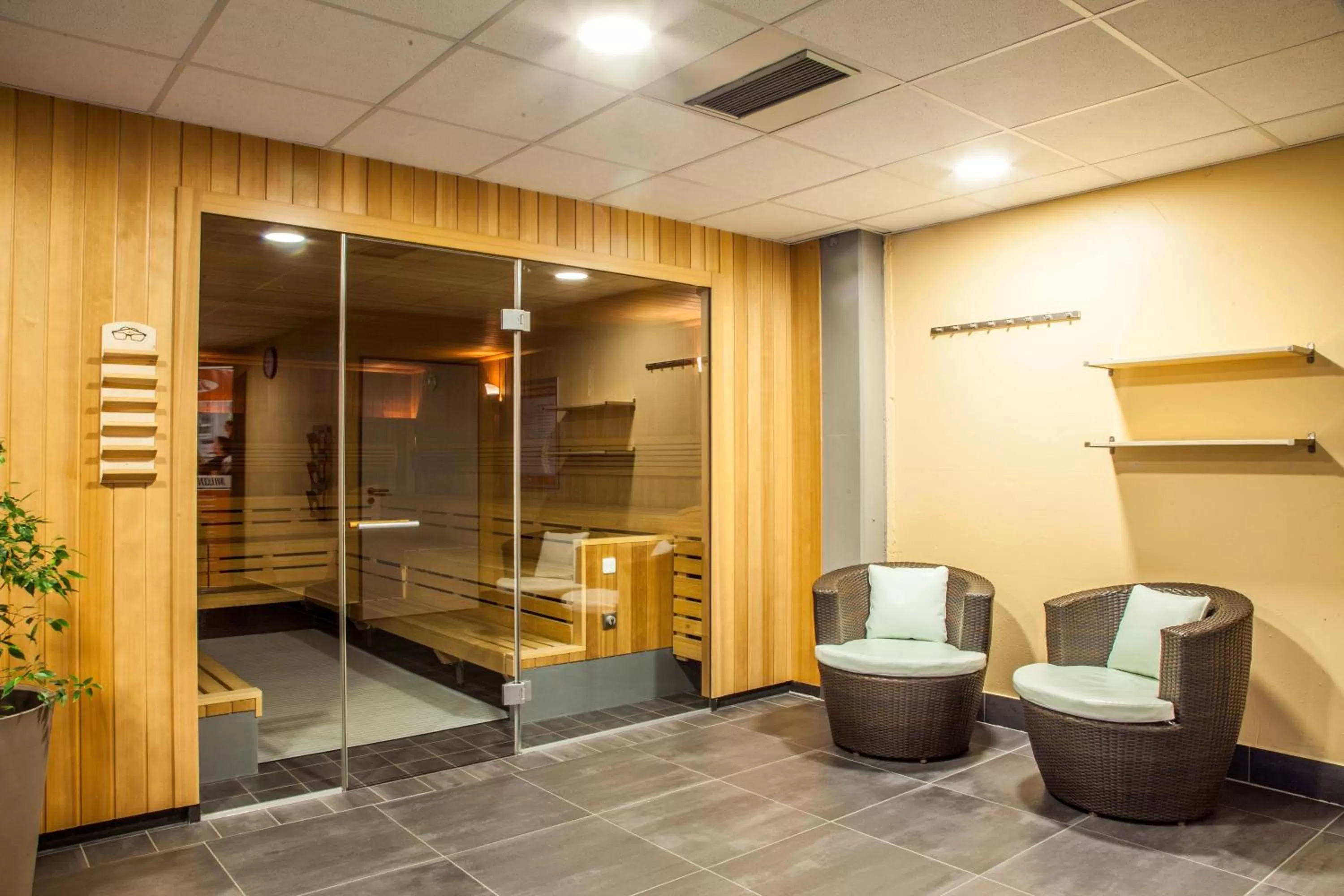 Sauna in Hotel Bergheim