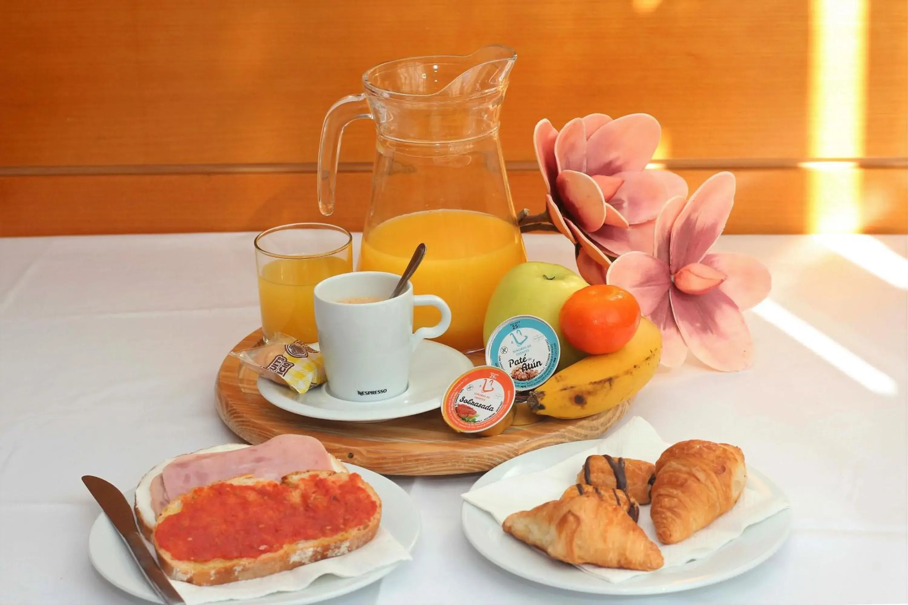 Buffet breakfast, Breakfast in Hotel Vilagarcia