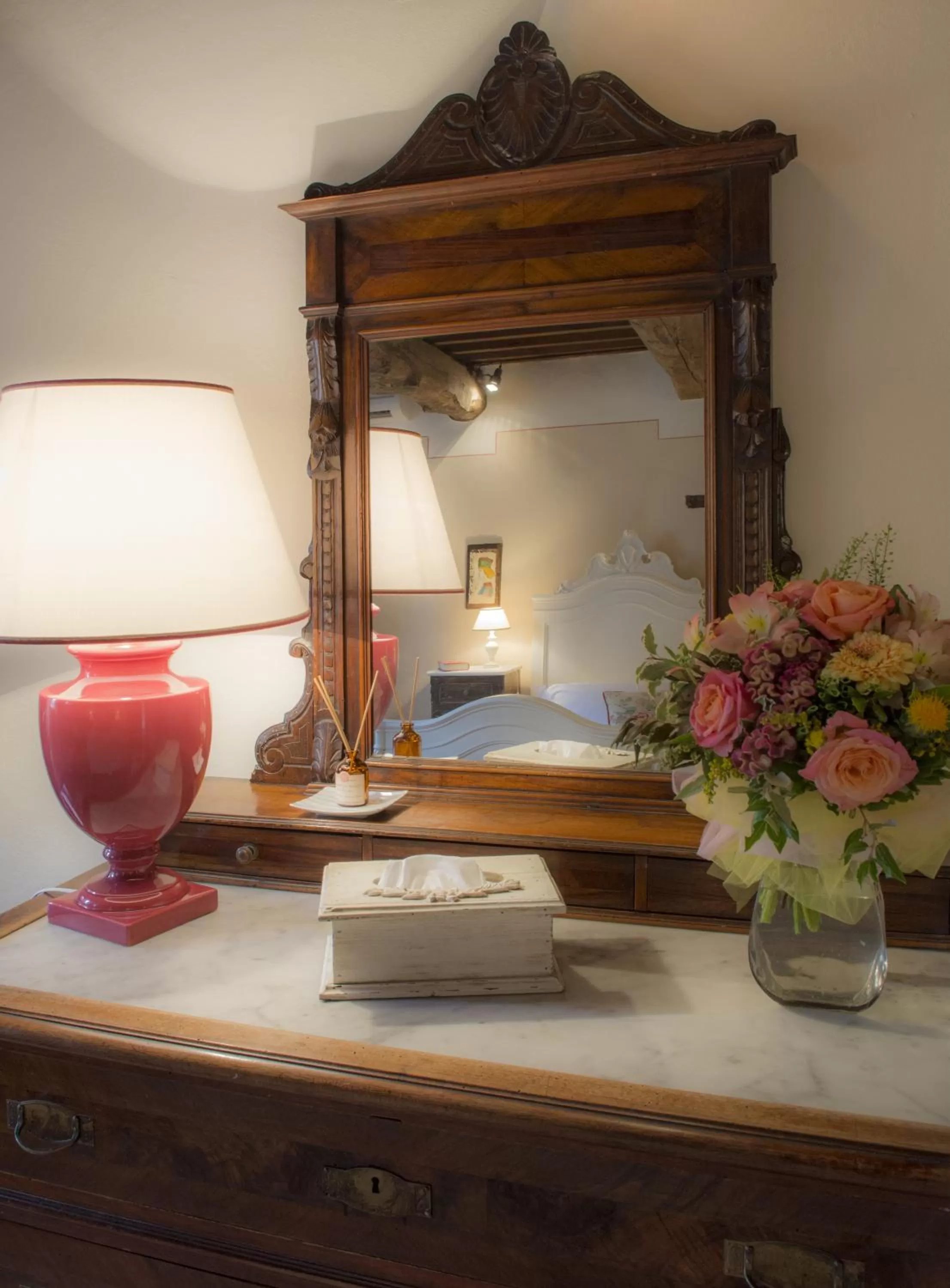 Bedroom in Hotel Belvedere Di San Leonino