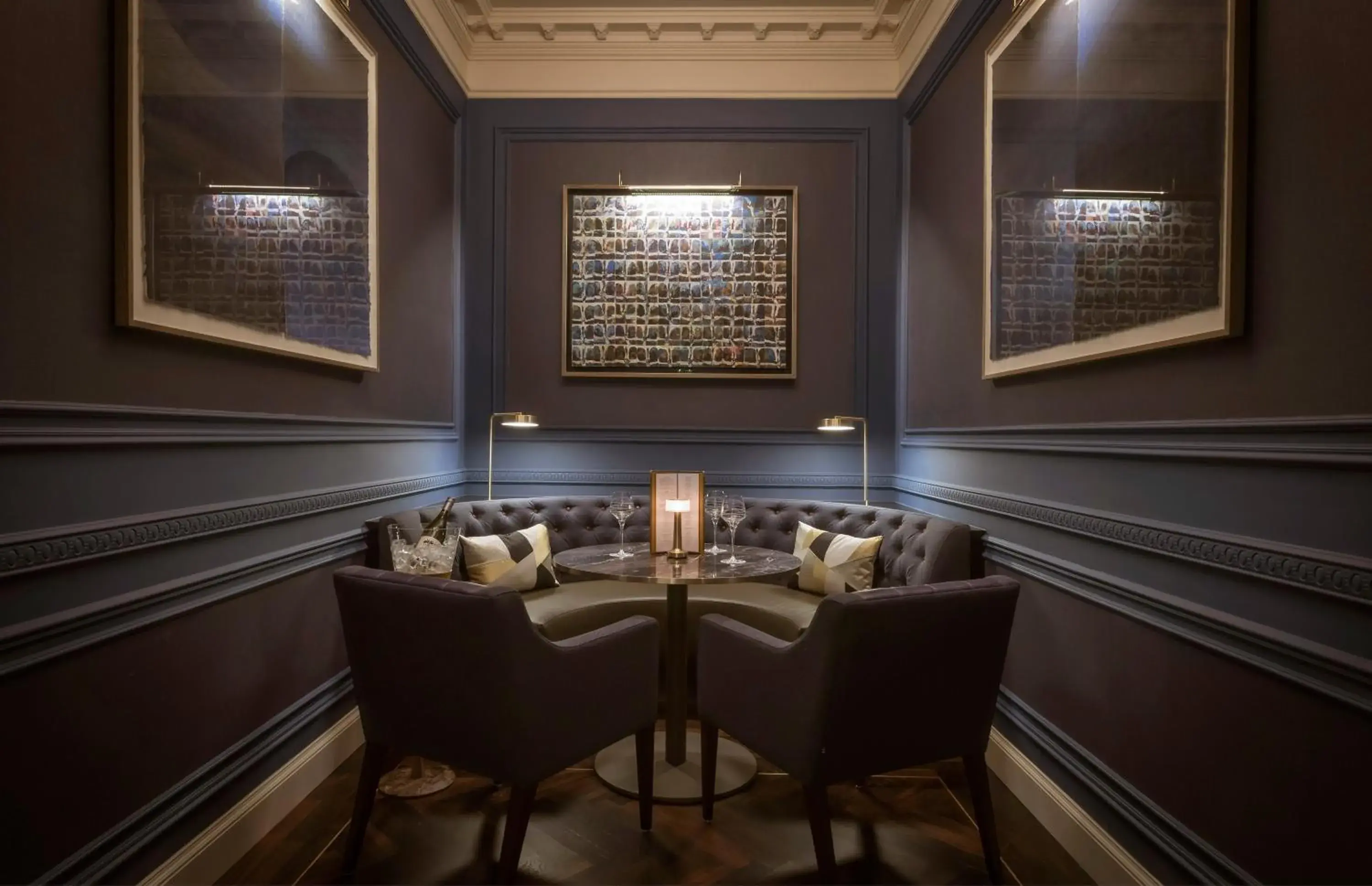 Seating area in Belvedere Hotel Parnell Square