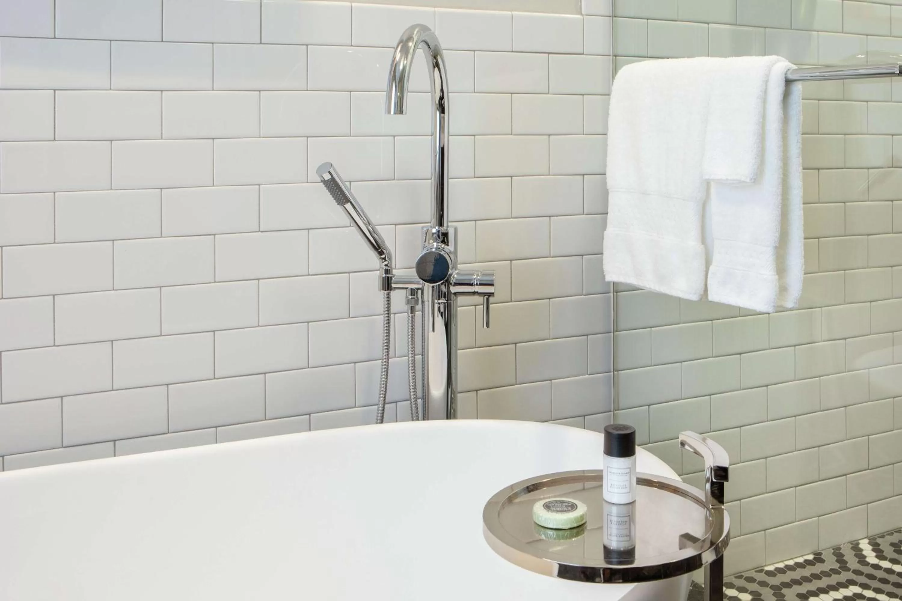 Bathroom in The Virginian Lynchburg, Curio Collection By Hilton