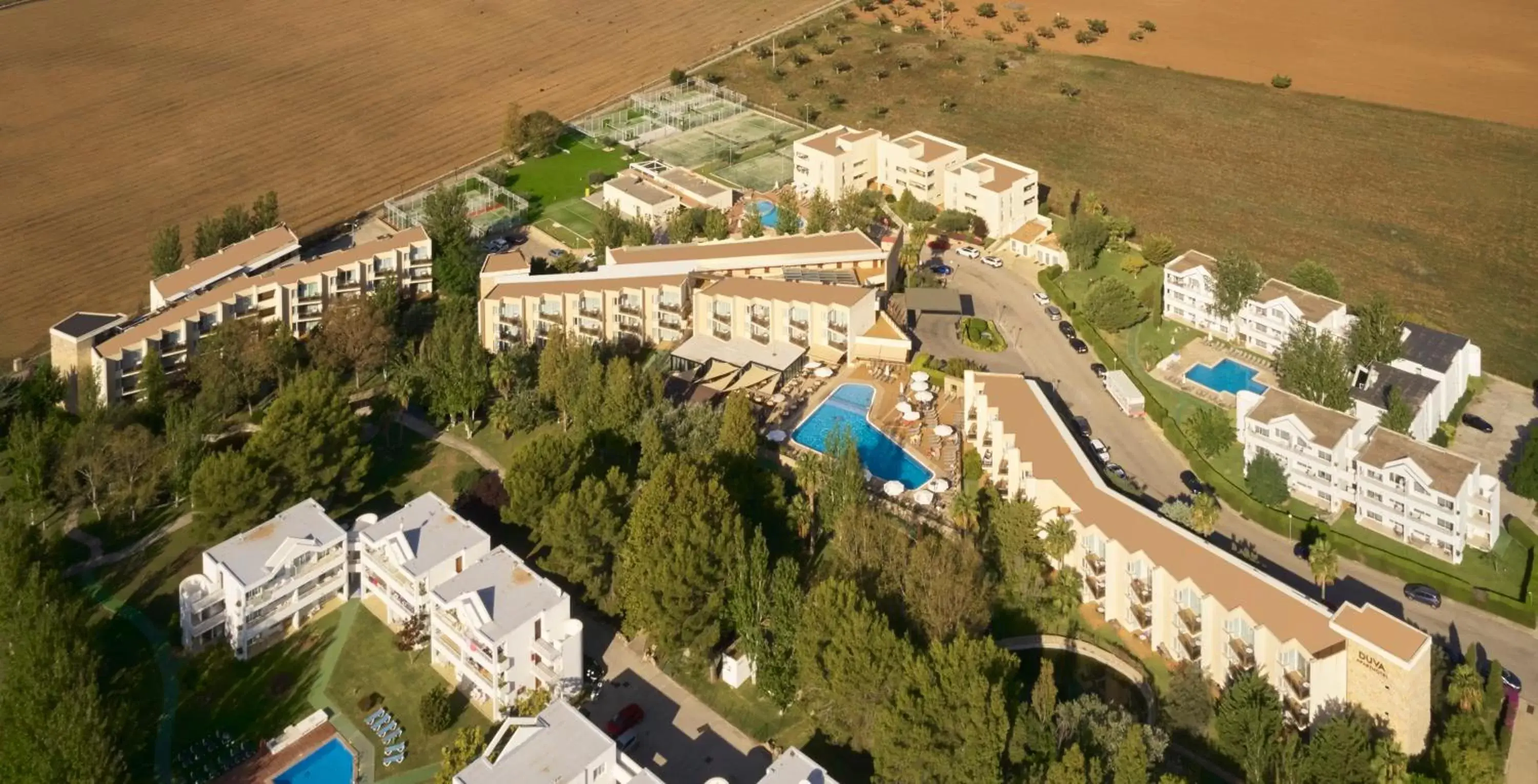 Bird's eye view, Bird's-eye View in Aparthotel Duva & Spa