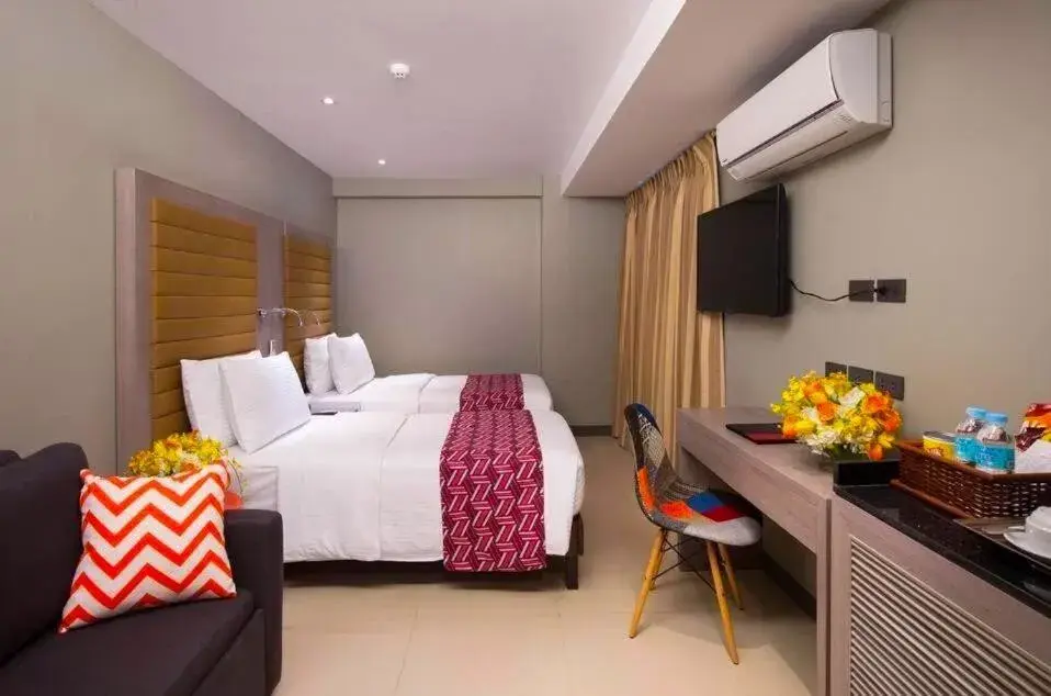 Bedroom in Solace Hotel Makati
