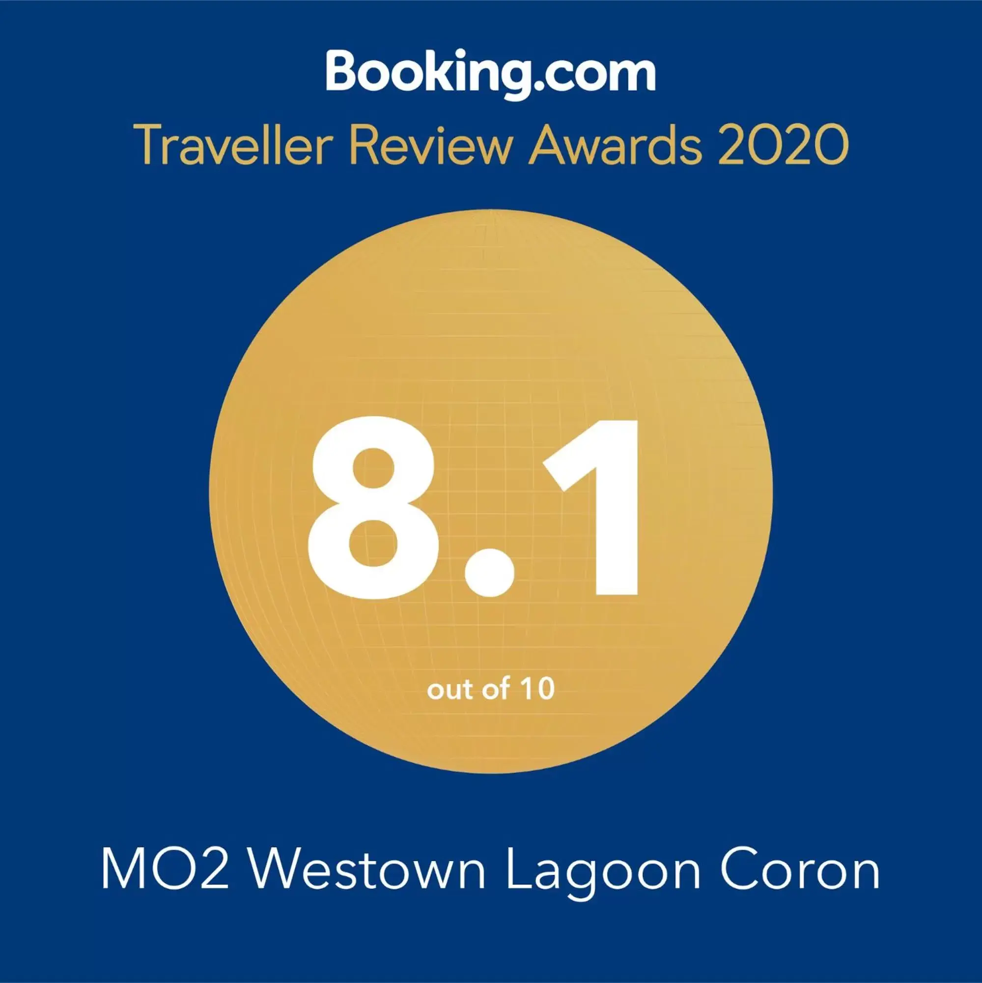 Certificate/Award in MO2 Westown Lagoon Coron