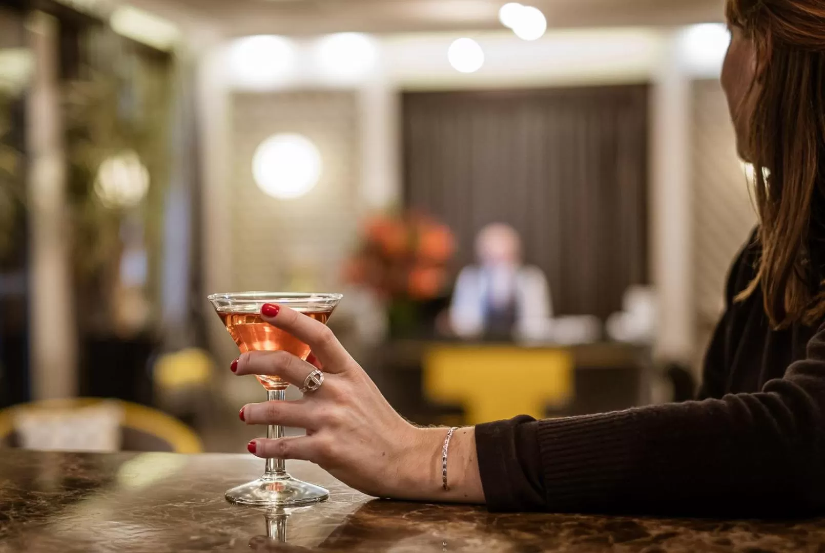 Lounge or bar in Hôtel Le Marquis by Inwood Hotels