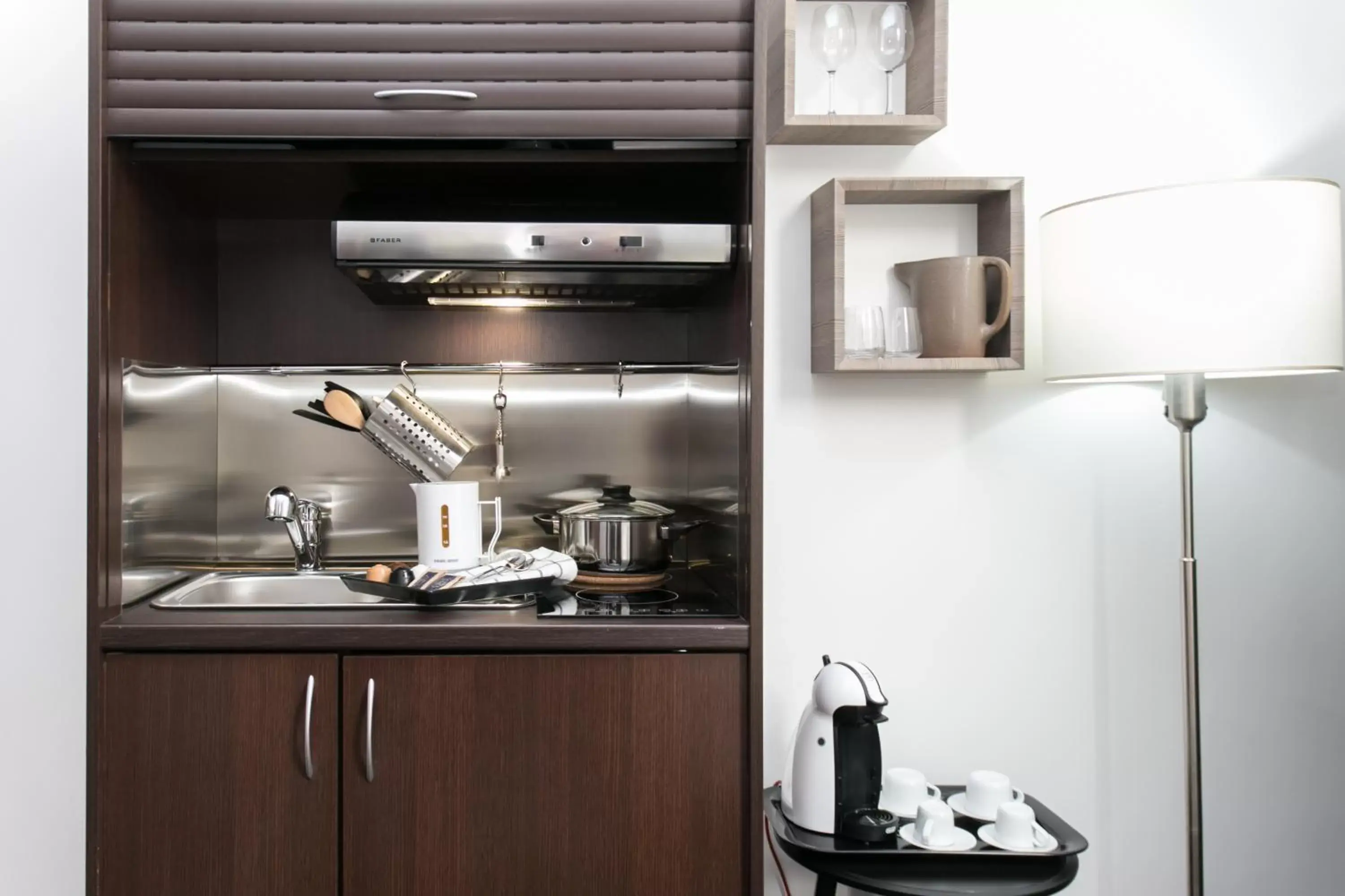 Kitchen or kitchenette, Kitchen/Kitchenette in Aparthotel Dei Mercanti