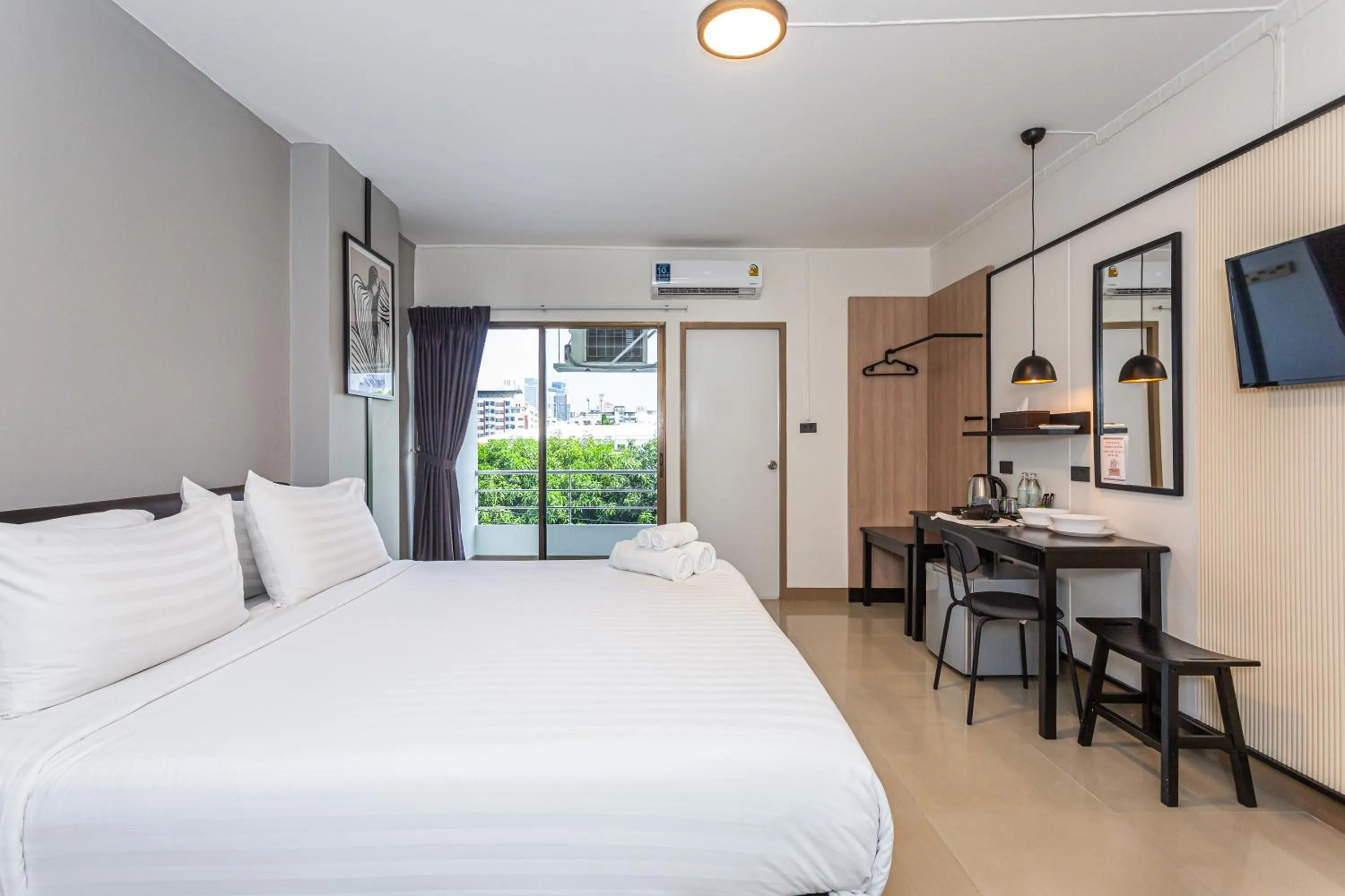 Bed in CK2 Hotel Bangkok