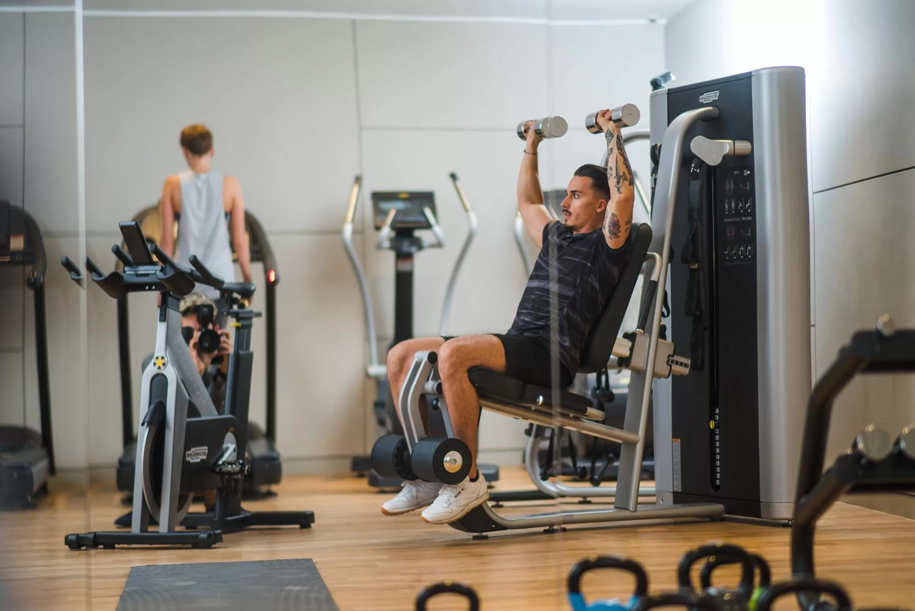 Fitness centre/facilities in Apex City of Bath Hotel