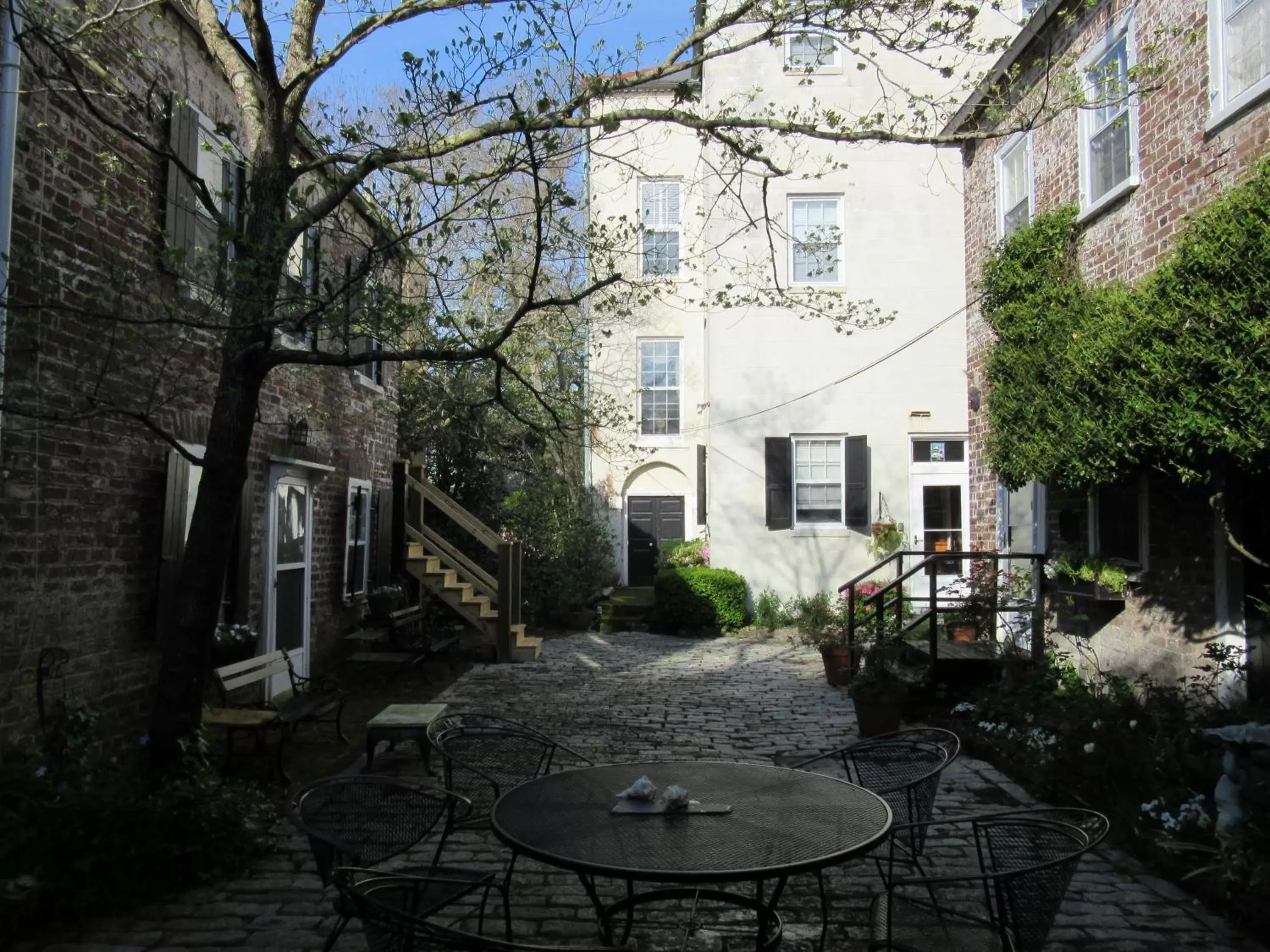 Patio, Property Building in Historic 86 Church Street