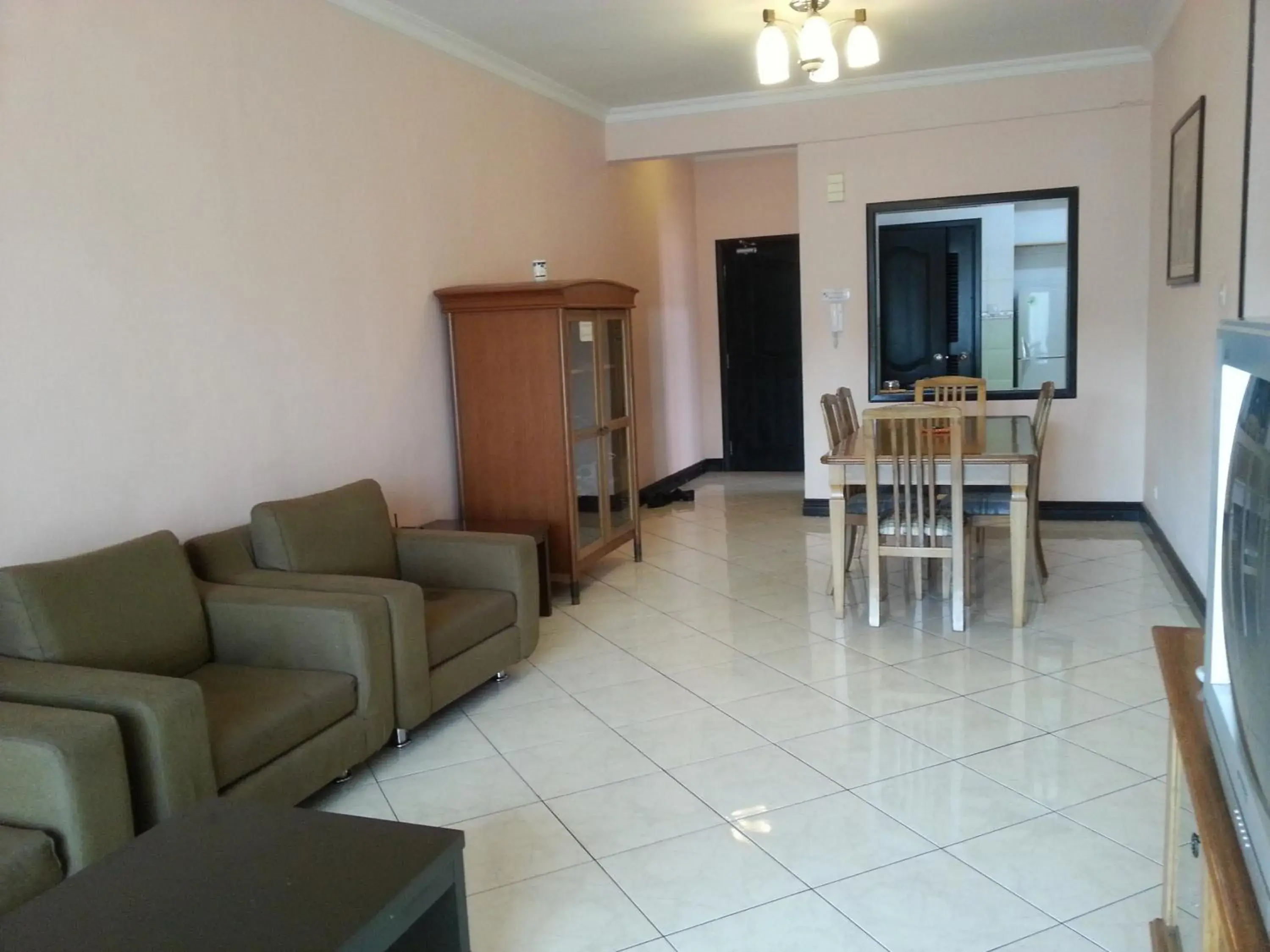 Living room, Seating Area in Dorcas Service Apartment - Marina Court