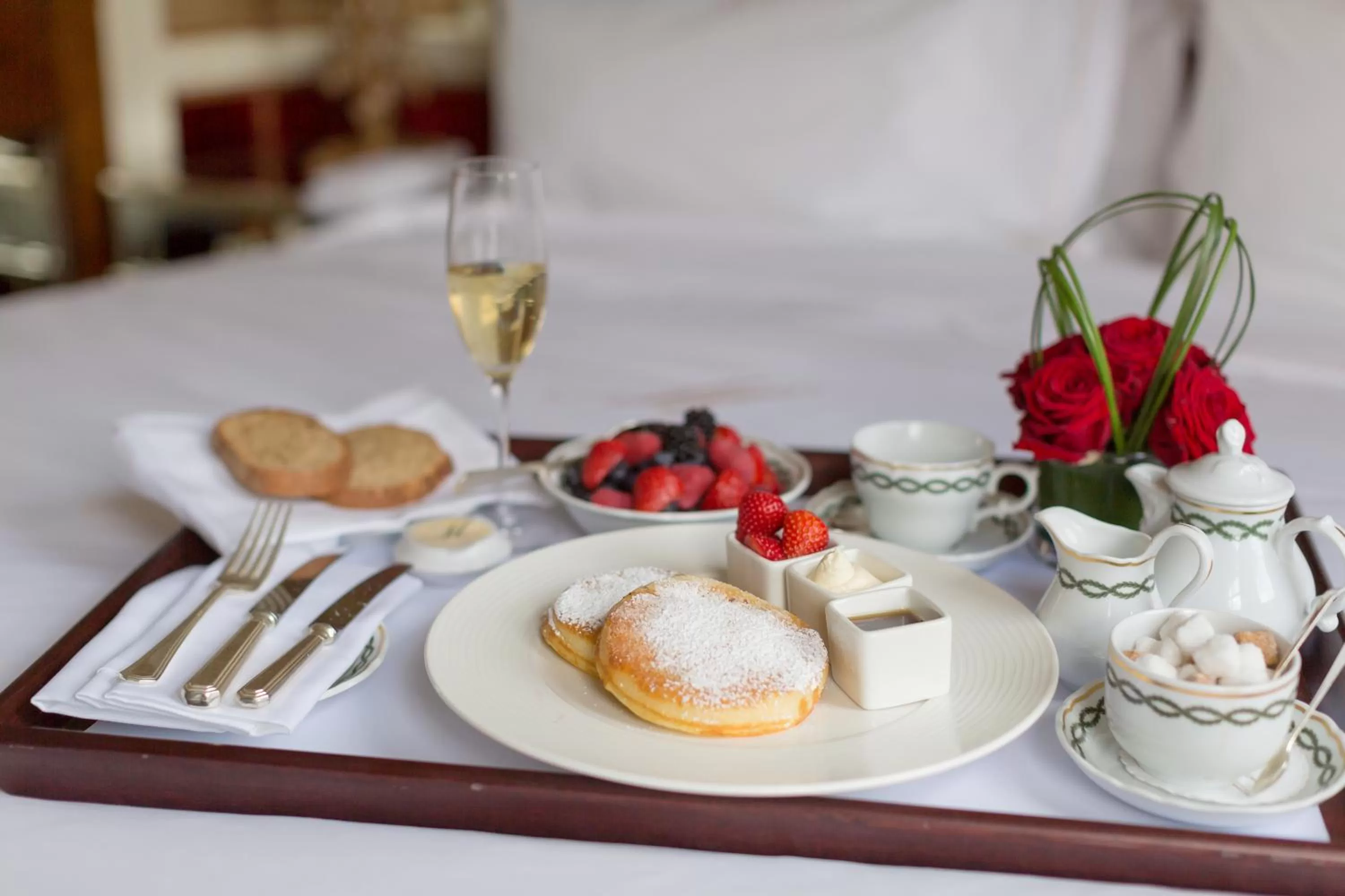 Food close-up in Milestone Hotel Kensington