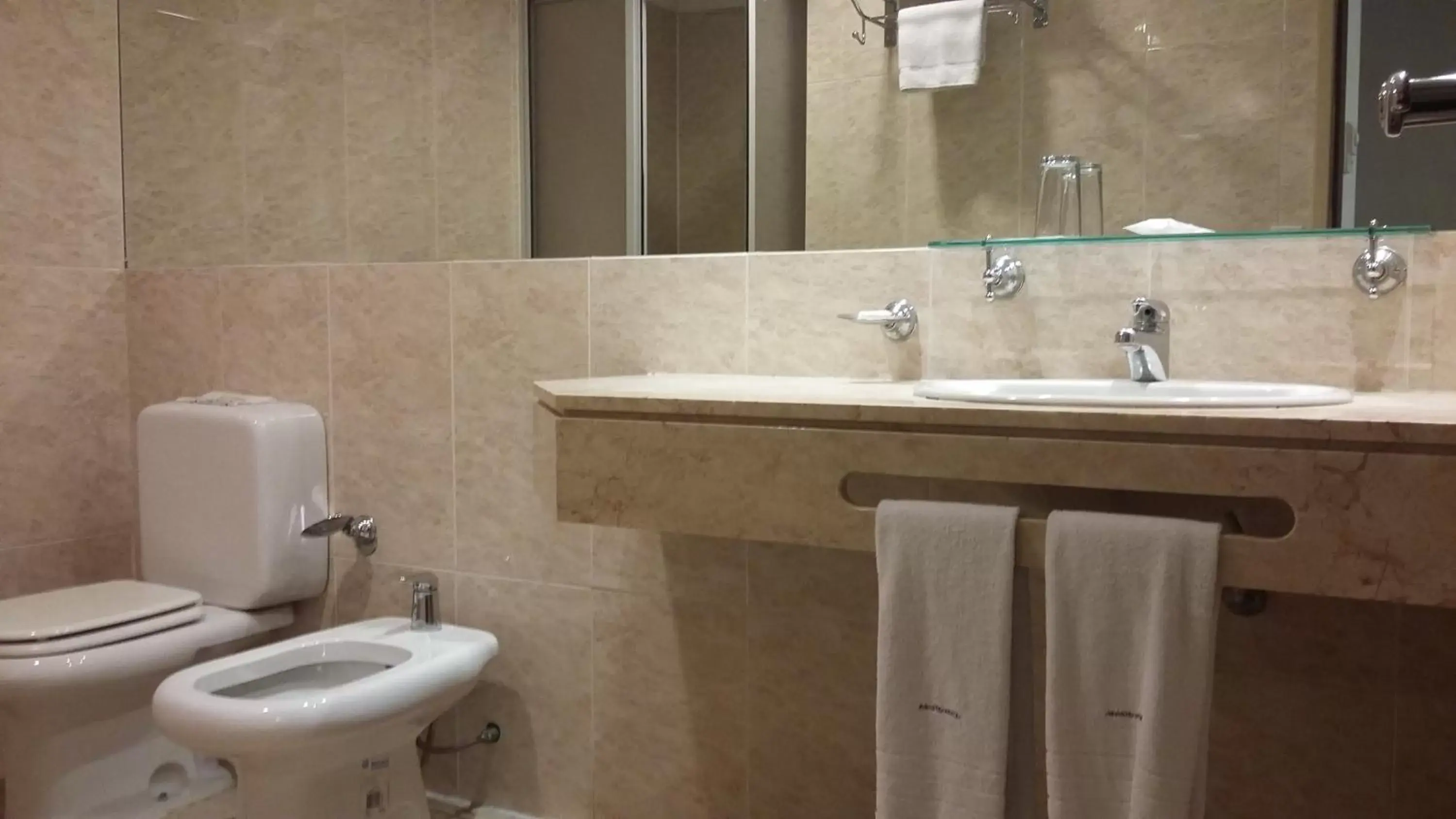 Bathroom in Abasto Hotel Bathroom in Abasto Hotel