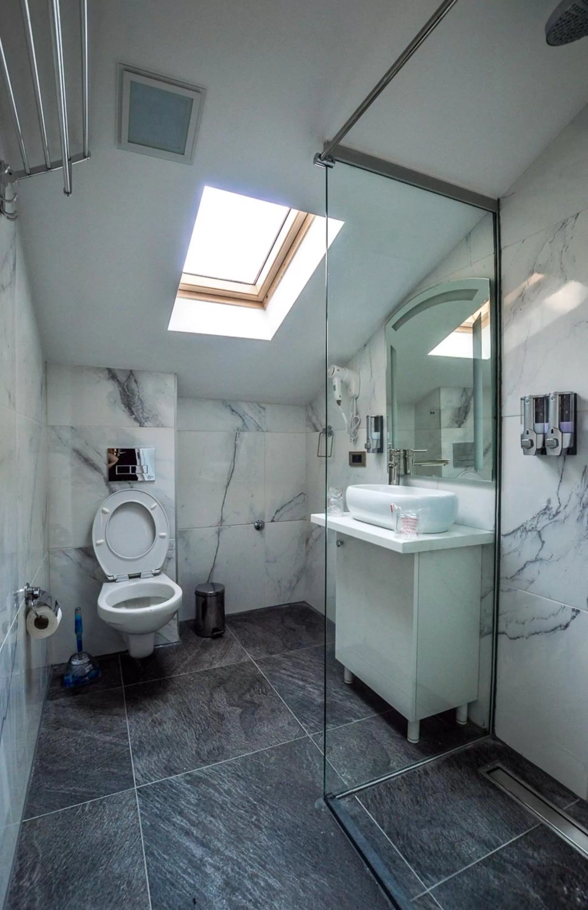 Shower in Heritage Hotel Gate of Sarajevo