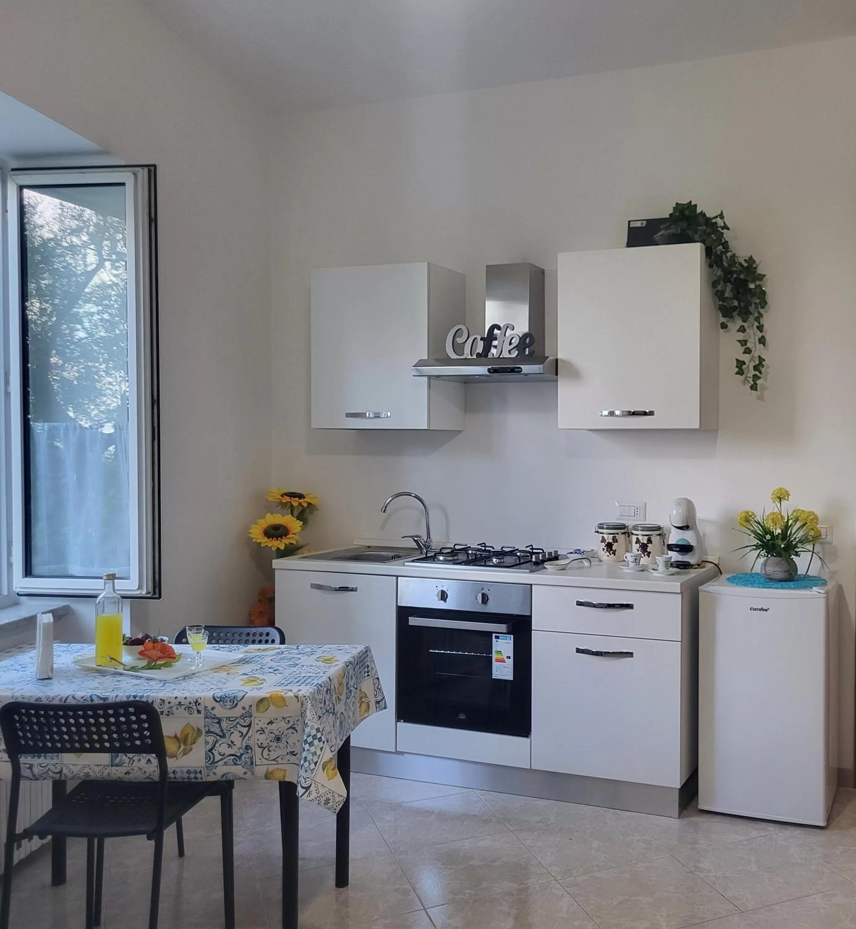 Kitchen or kitchenette in Casa Athena