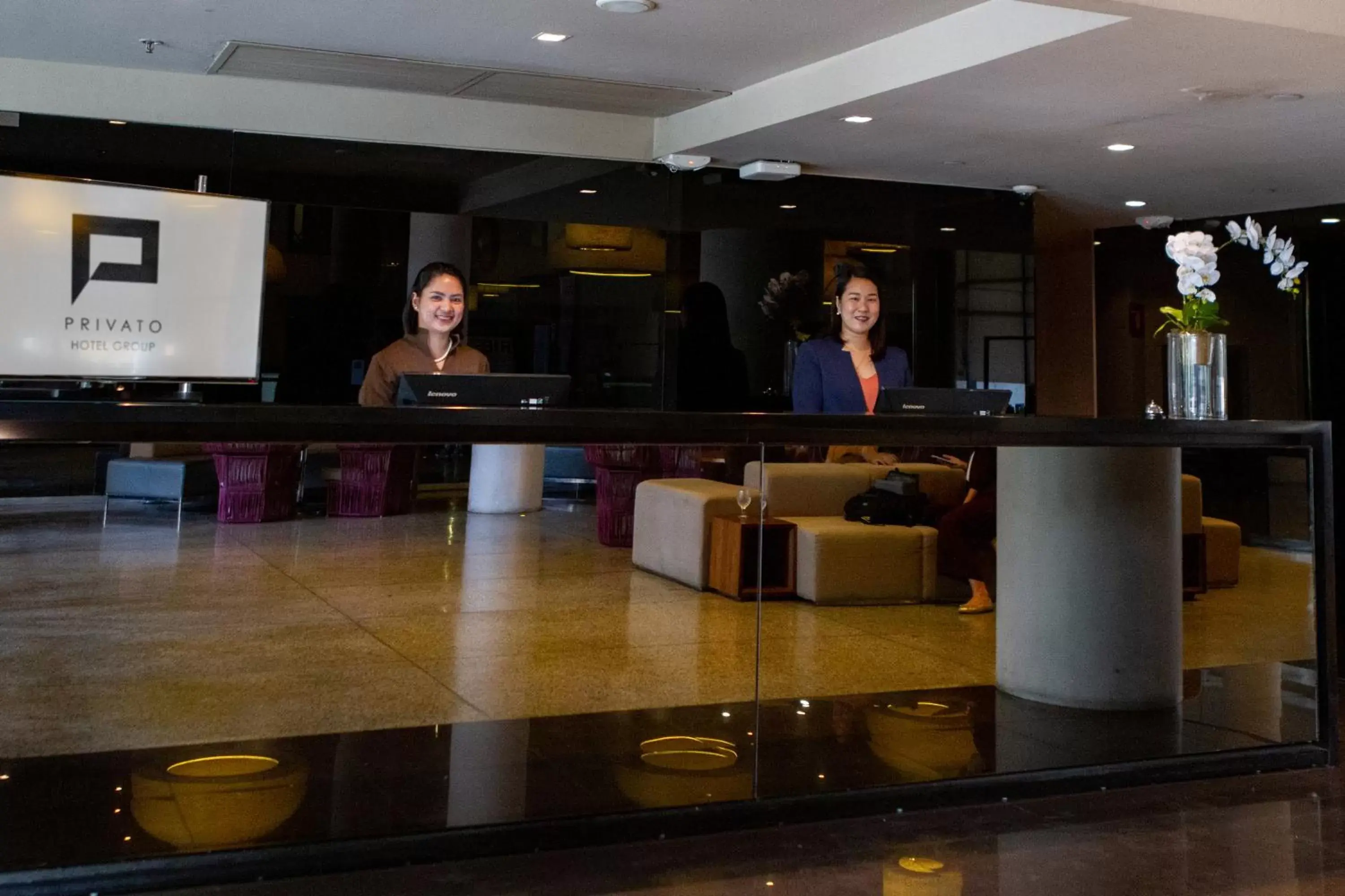 Lobby or reception in Privato Quezon City - Multiple Use Hotel