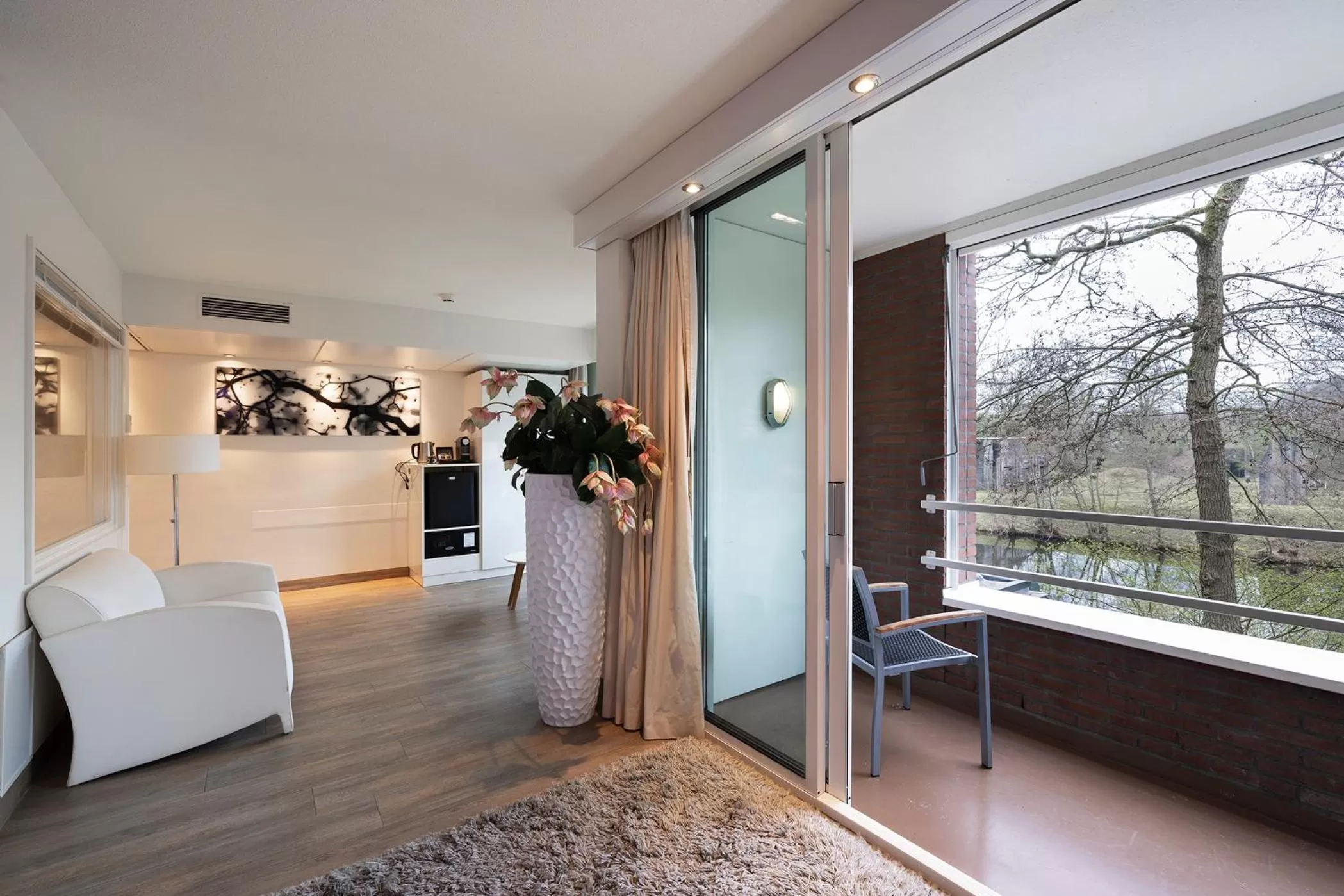 Lake view in Hotel Mitland