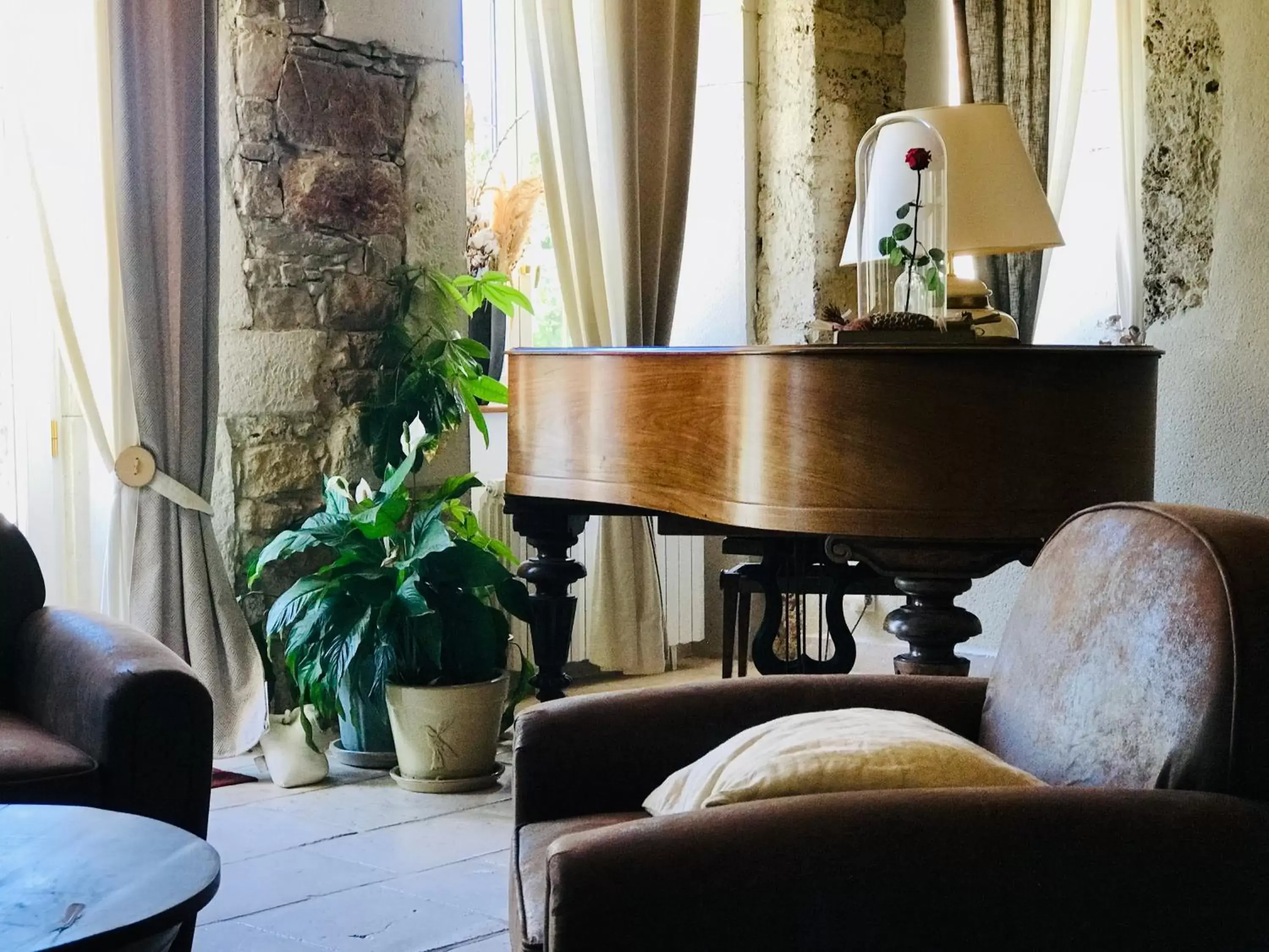 Property building, Seating Area in Domaine du Manoir