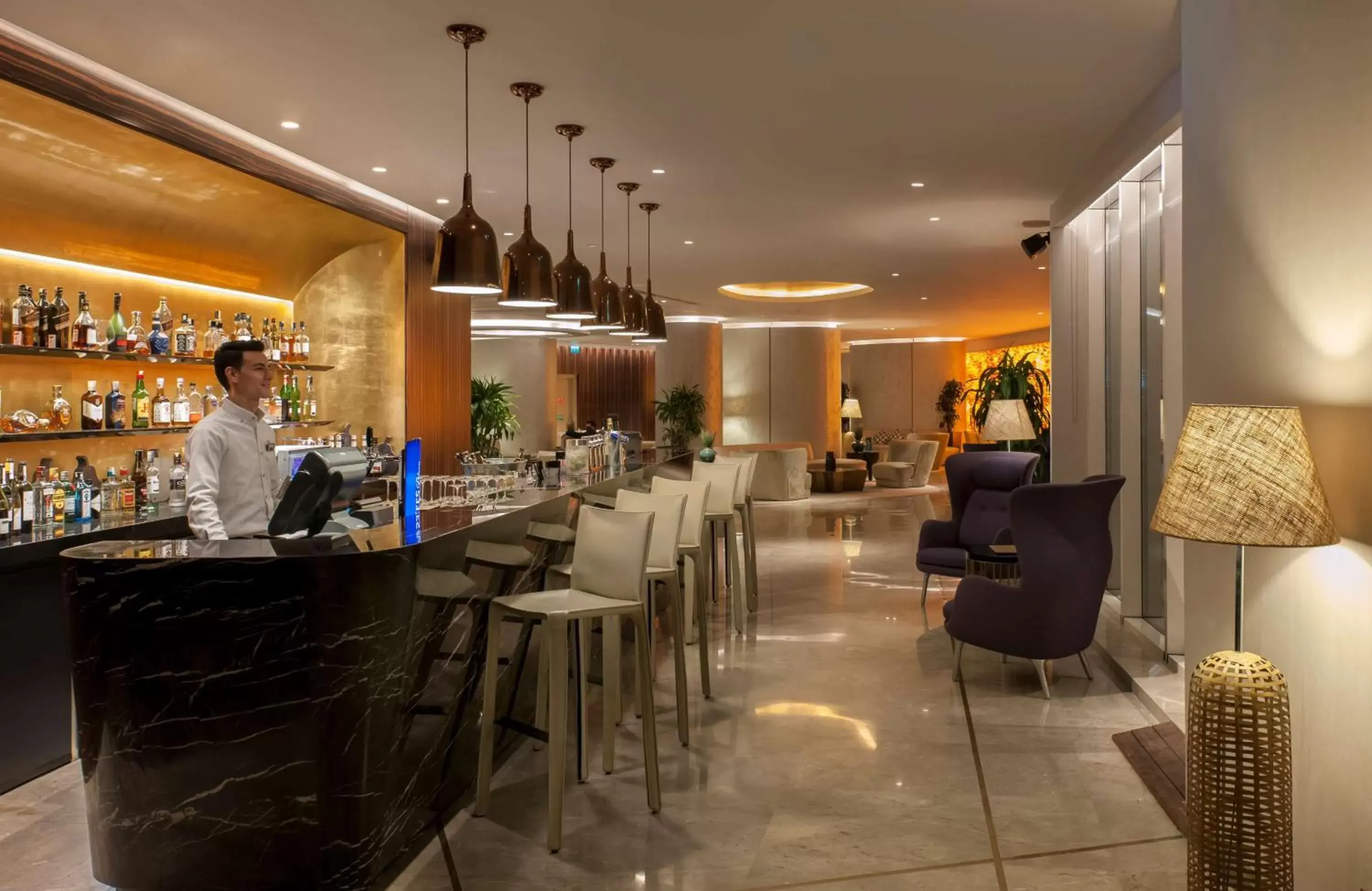 Lounge or bar in Radisson Blu Hotel Istanbul Ottomare