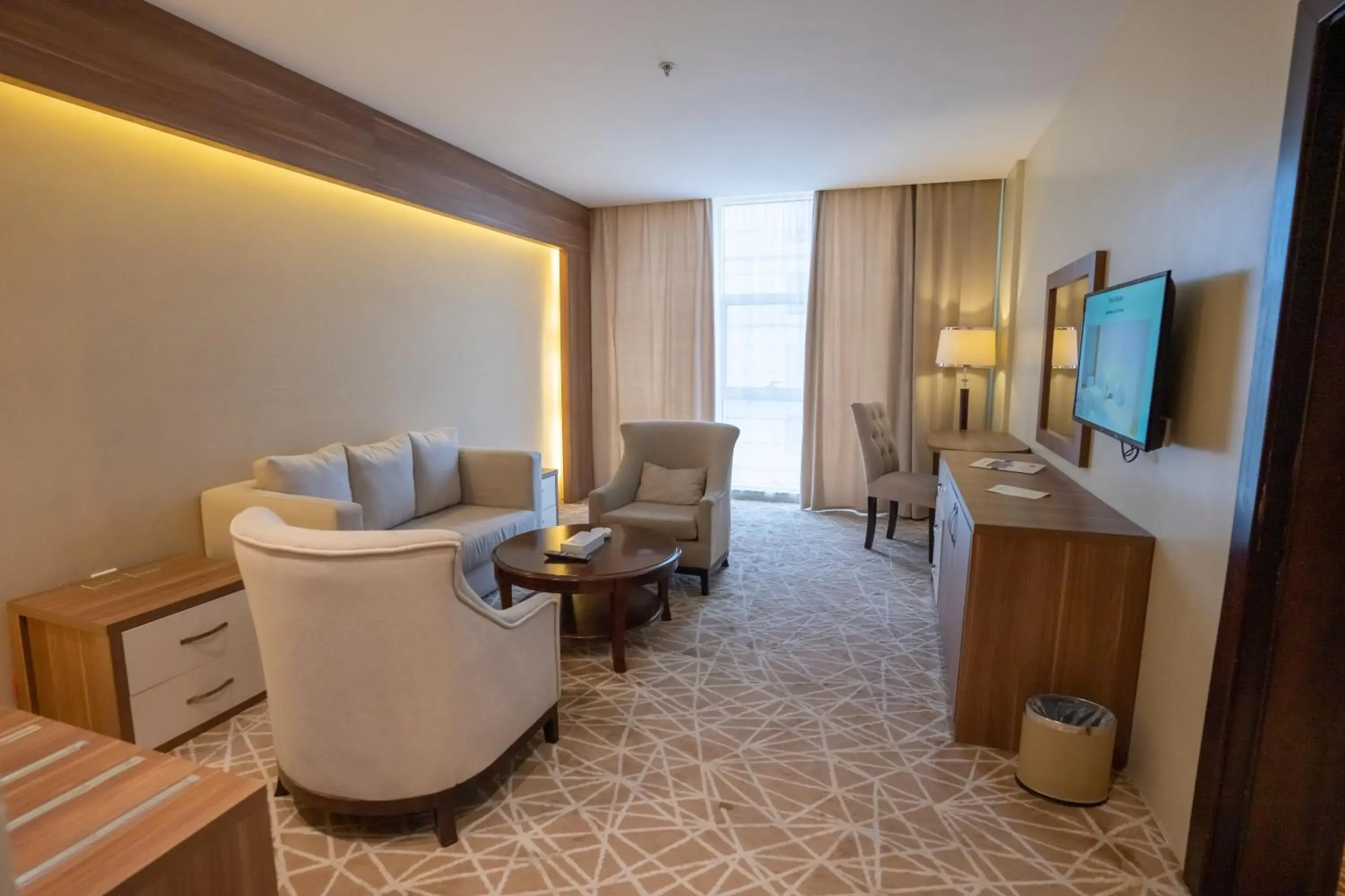 Living room, Seating Area in Address Al Hamra Hotel