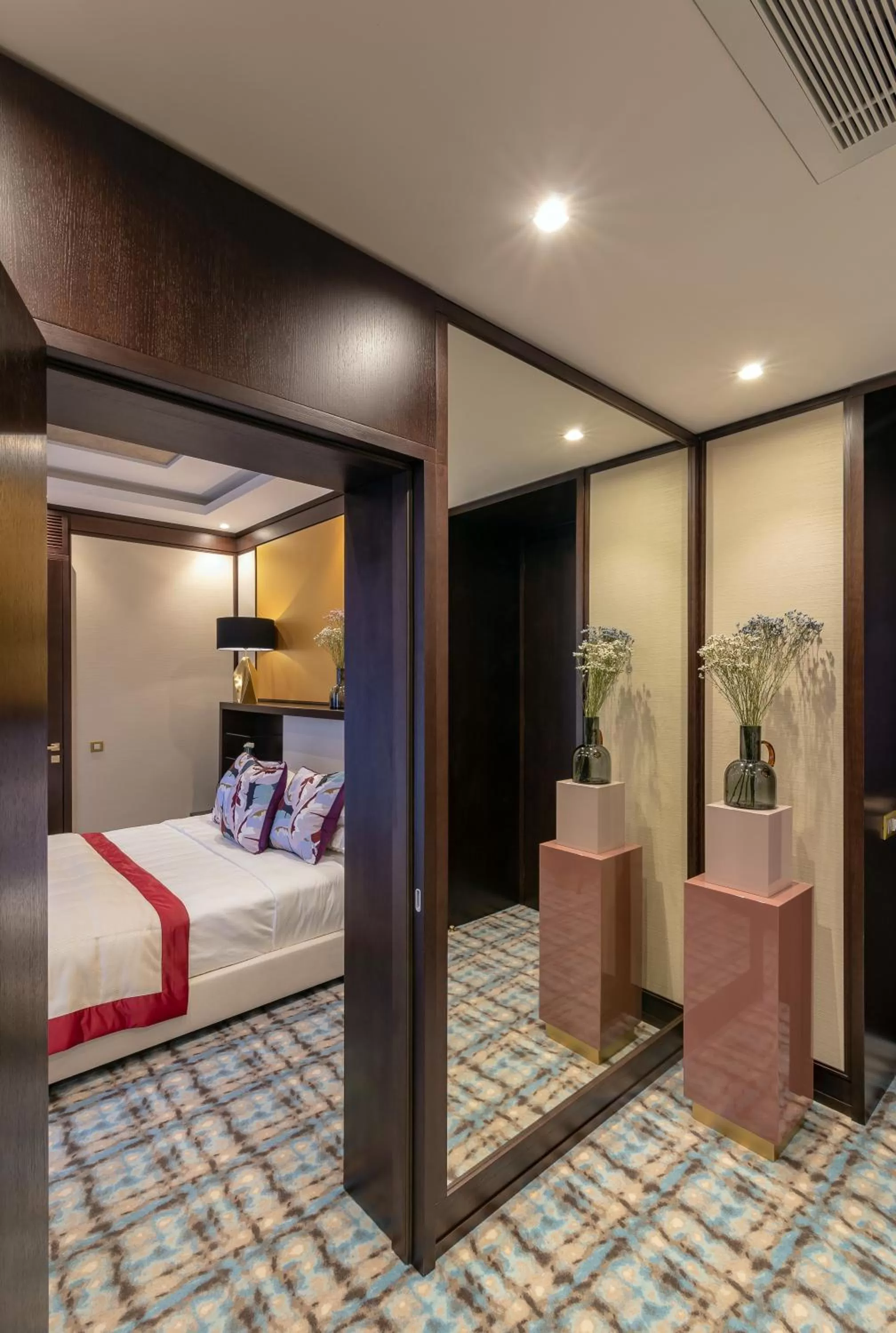 Bed in SOHO boutique hotel