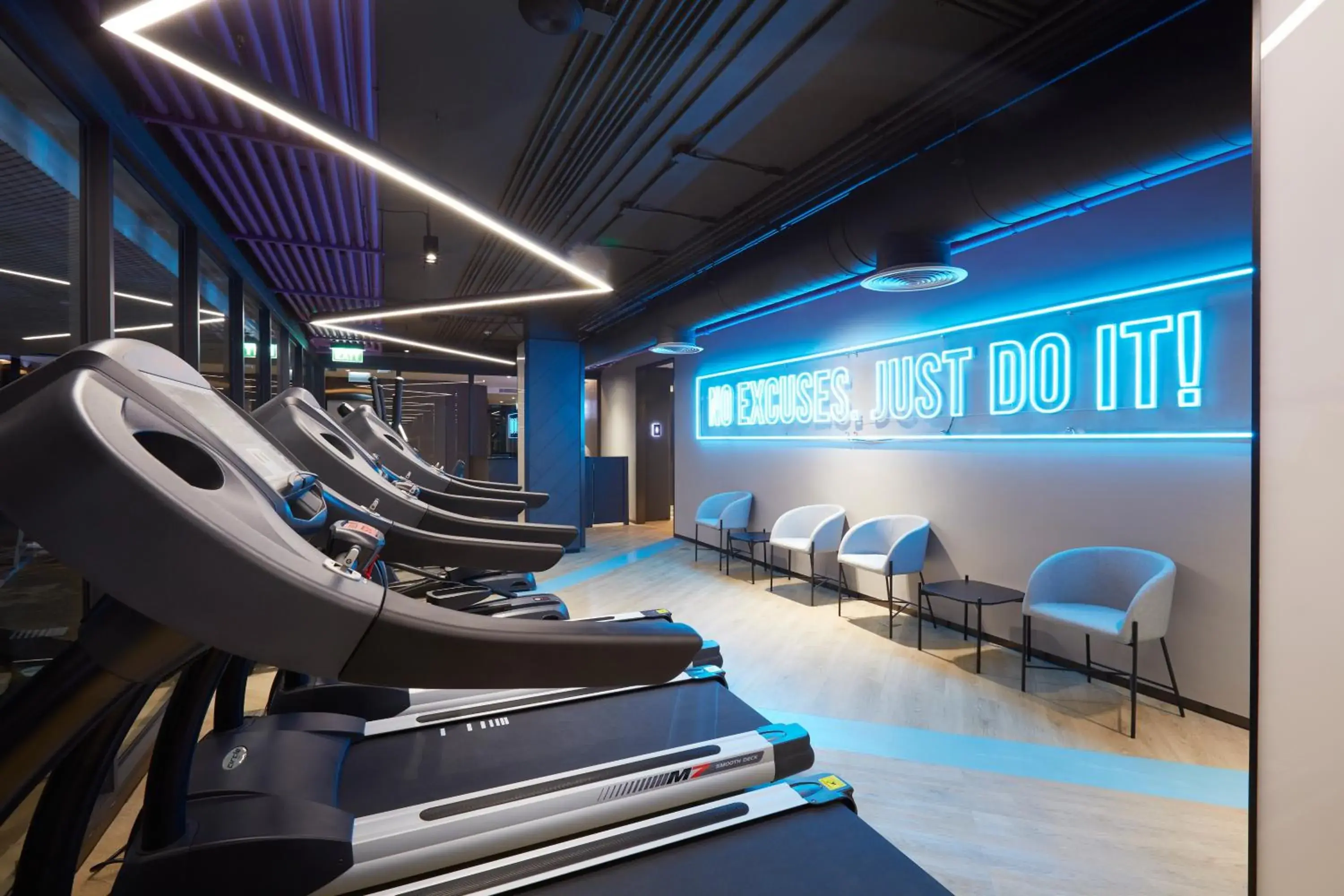 Fitness centre/facilities in The Quarter Silom by UHG