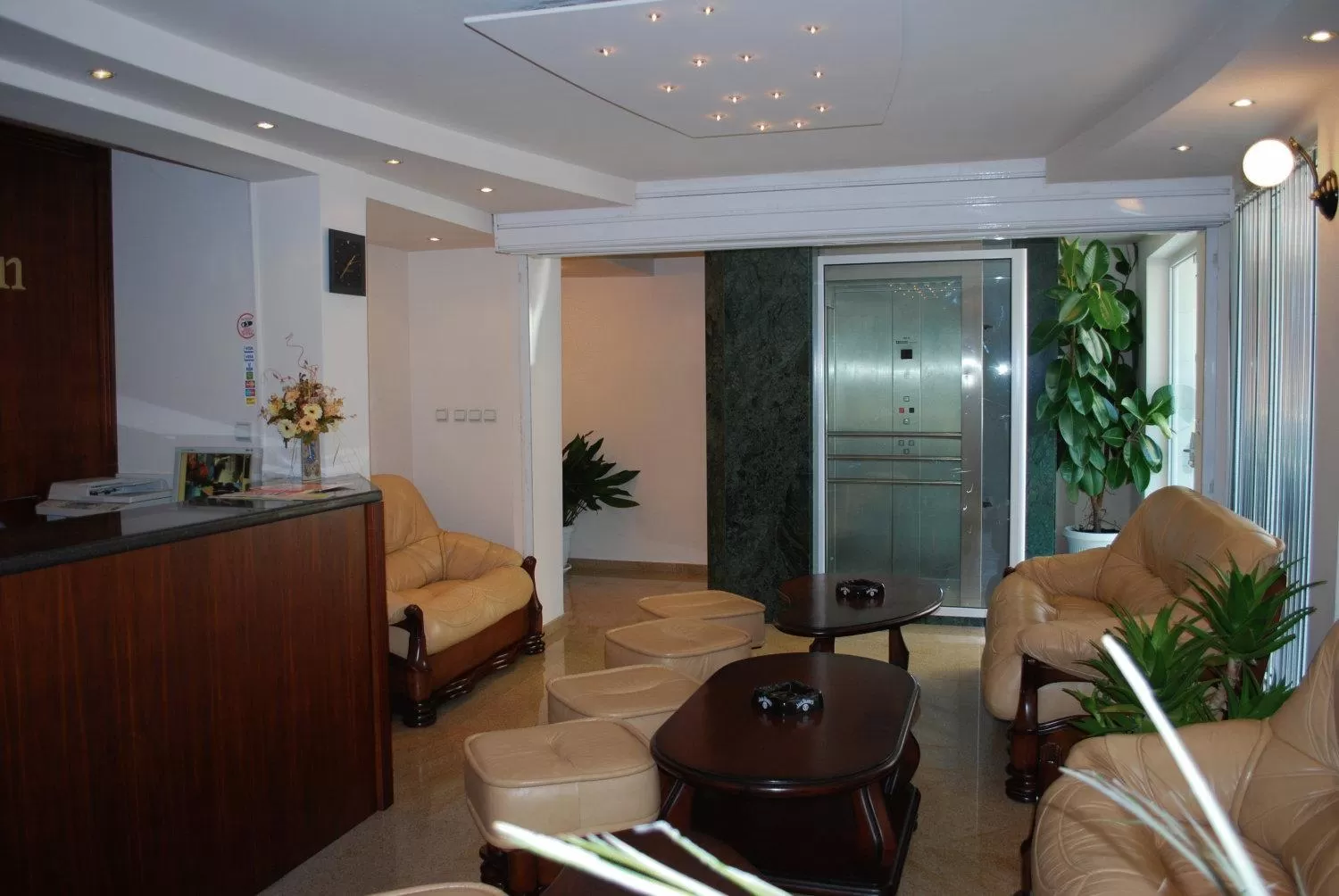 Lobby or reception in Italia Hotel