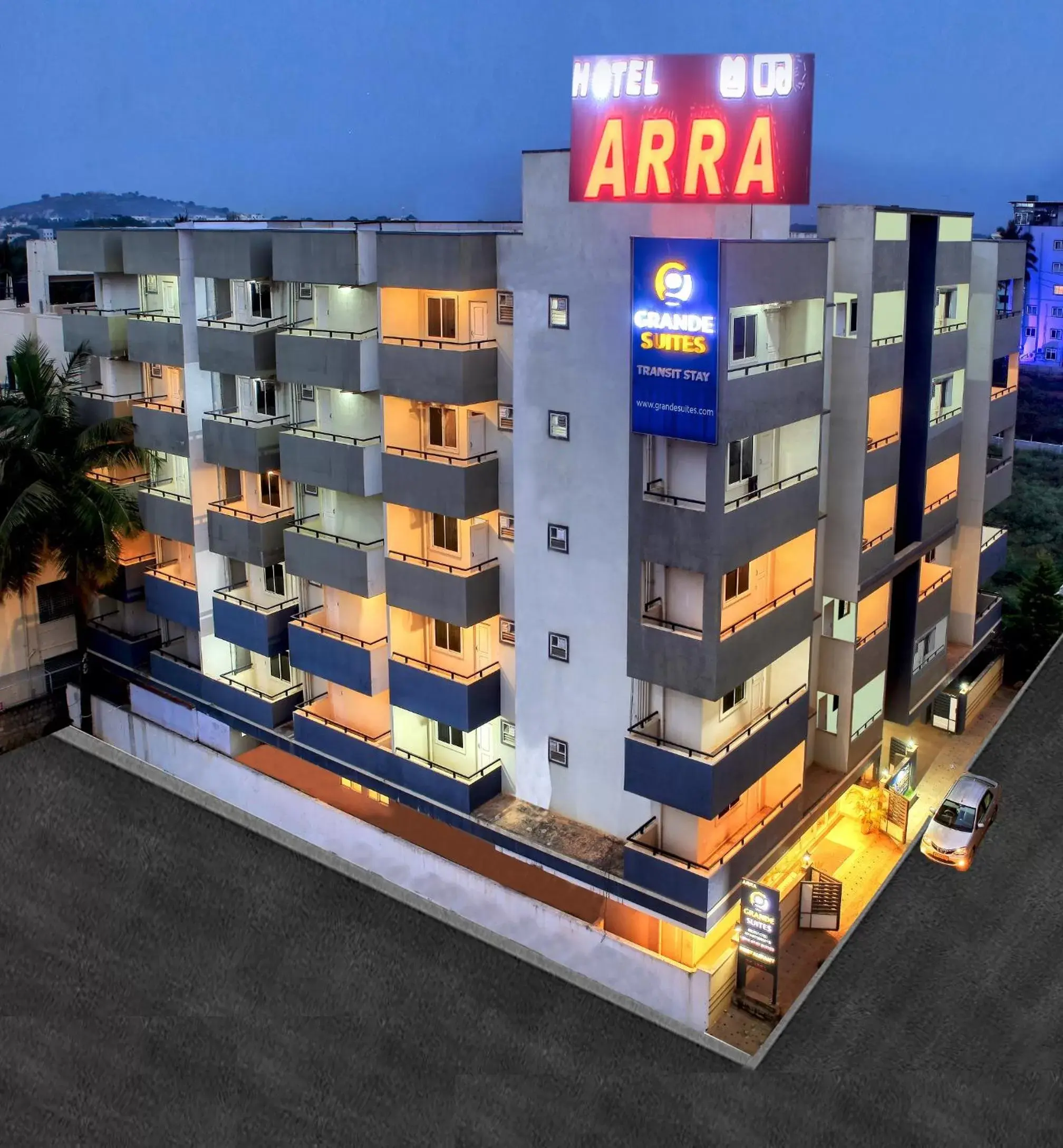 Property Building in Arra Suites