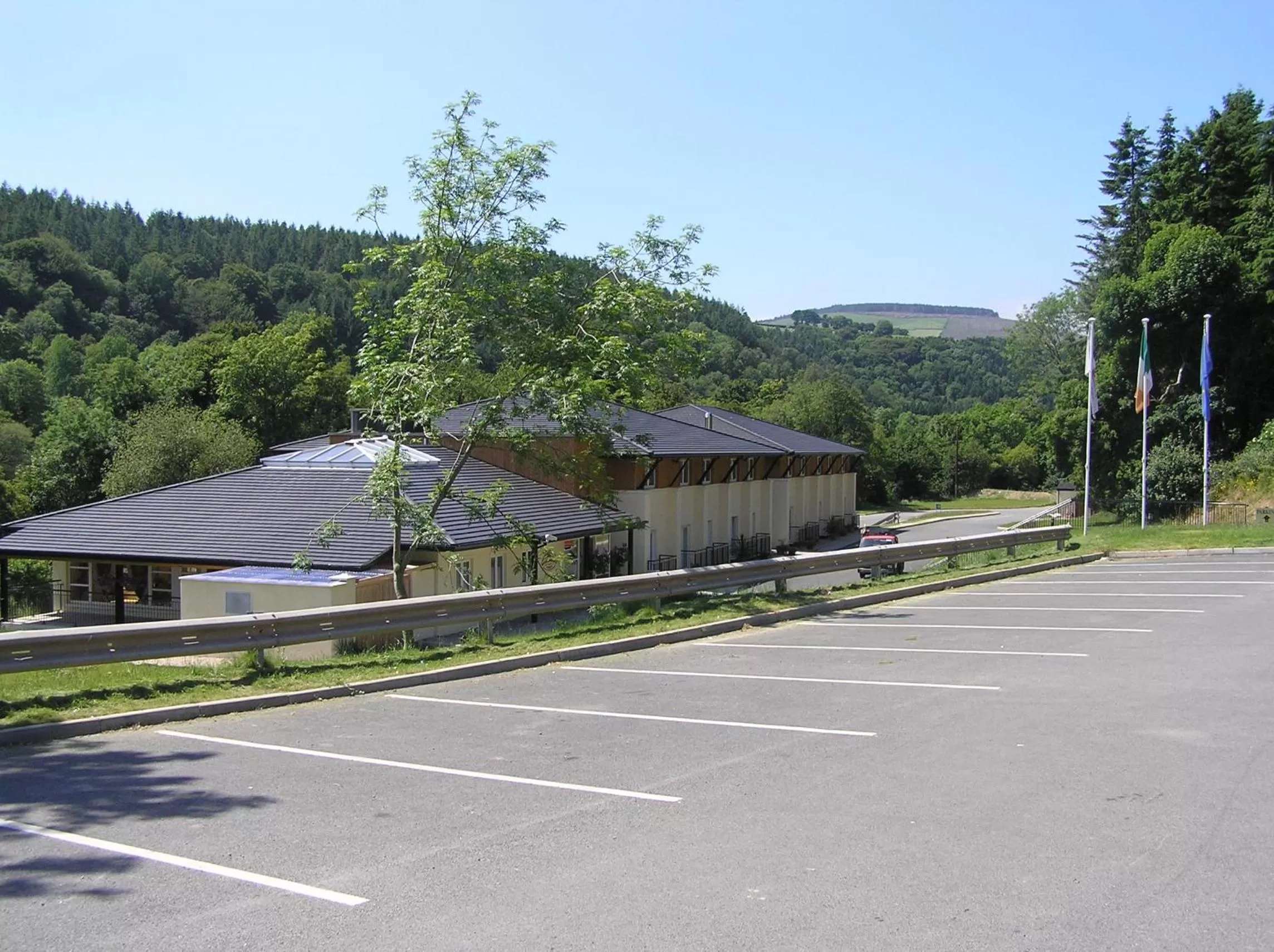 Facade/entrance in The Lodge at Woodenbridge
