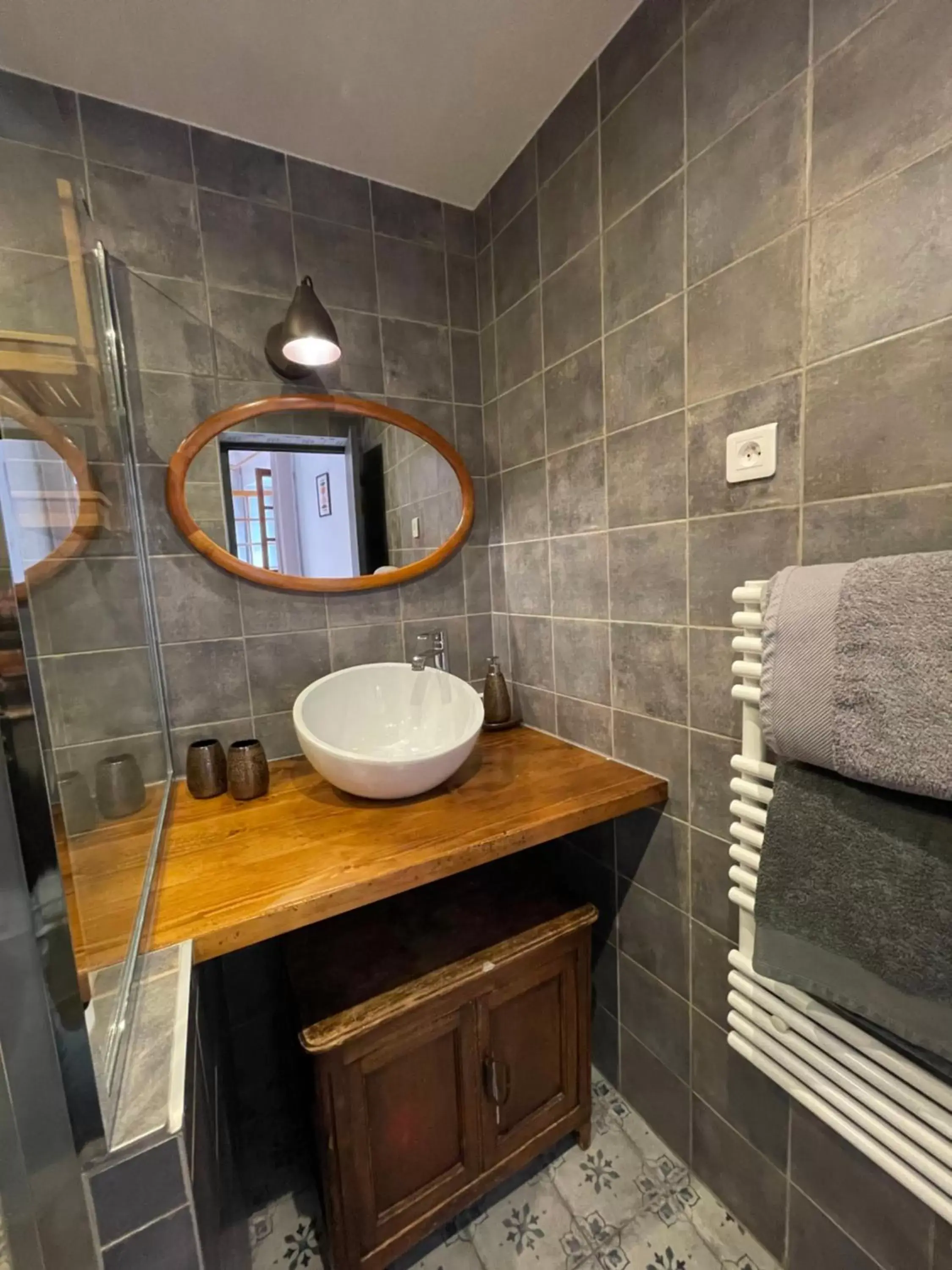 Bathroom in Château du Vigny - Maison d'hôtes