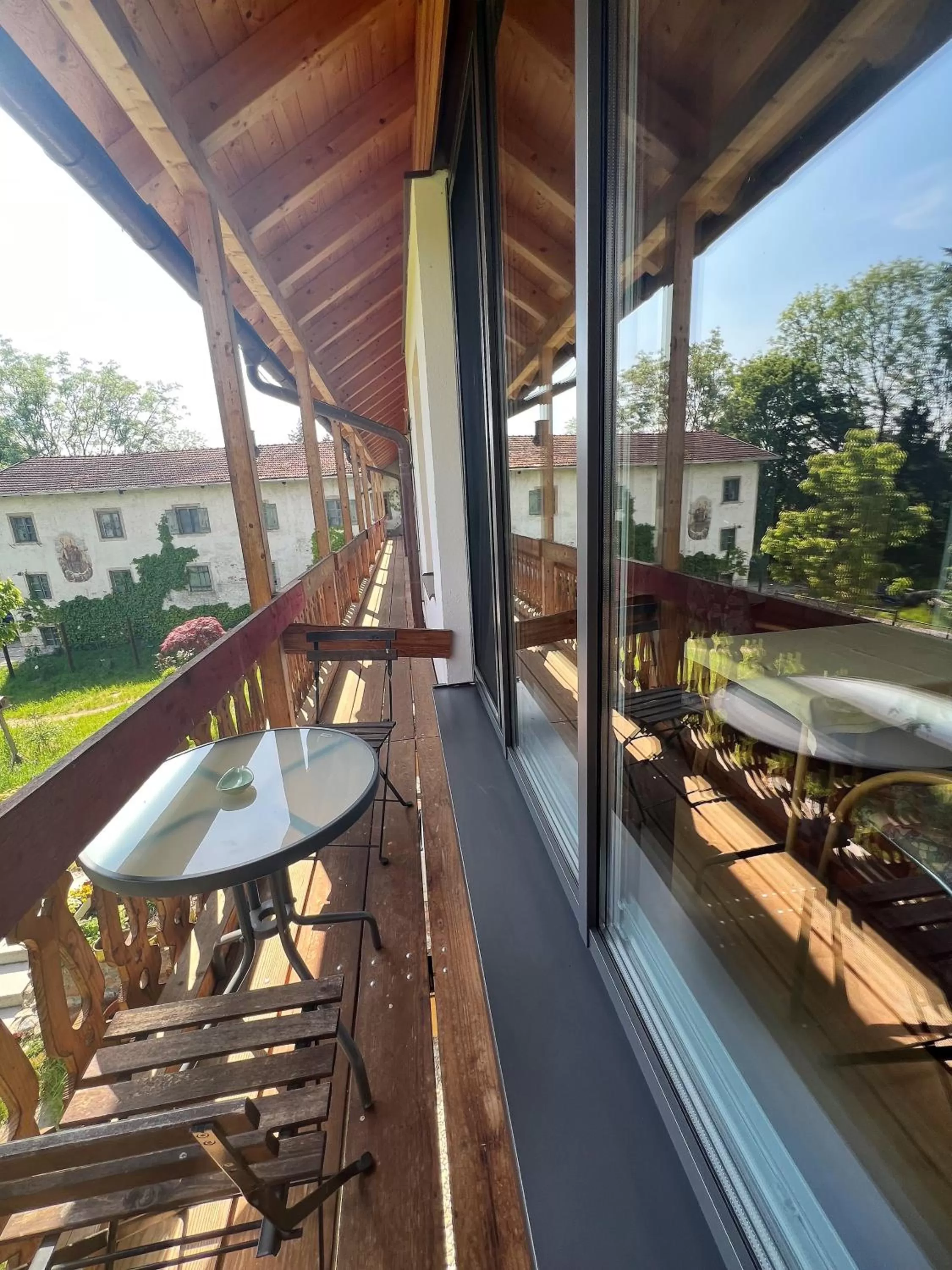 Balcony/Terrace in Sunhill Appartments, klimatisiert