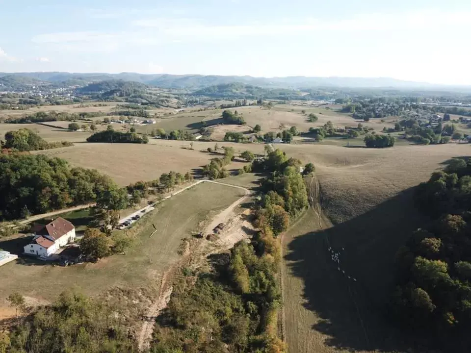 Natural landscape, Bird's-eye View in La Ferme De Montard