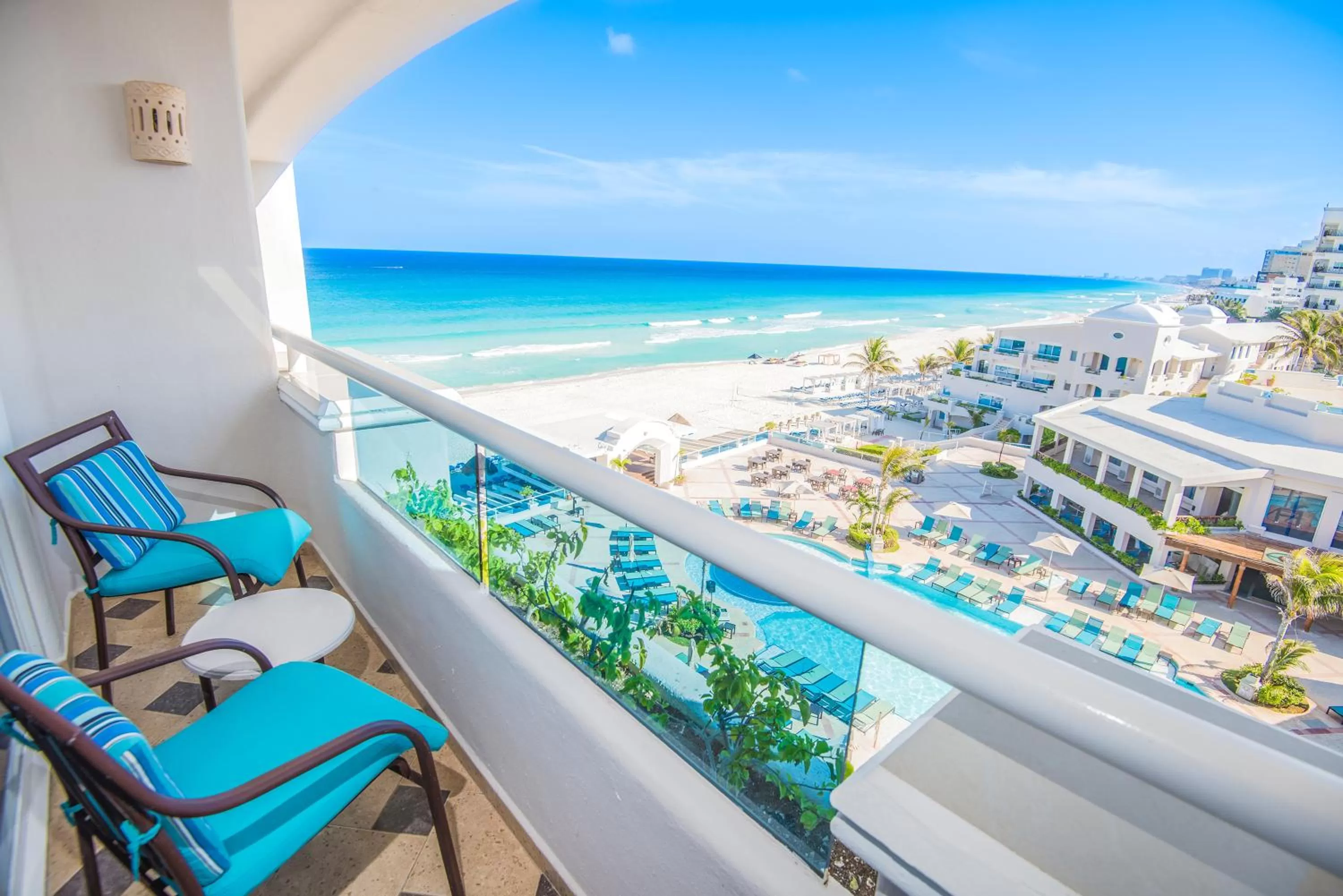 Sea view in Wyndham Alltra Cancun All Inclusive Resort