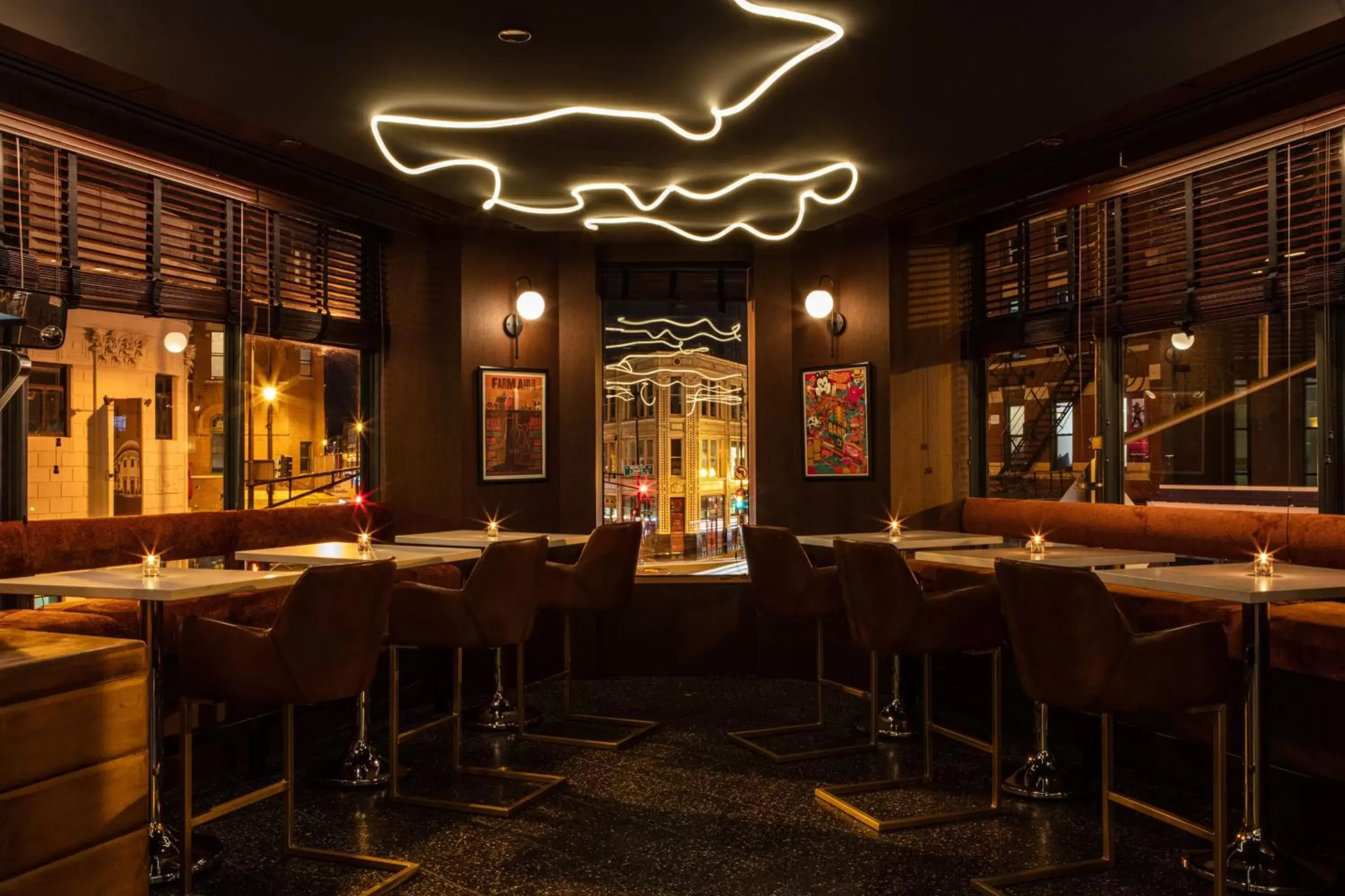 Lounge or bar, Restaurant/Places to Eat in The Robey, Chicago, a Member of Design Hotels