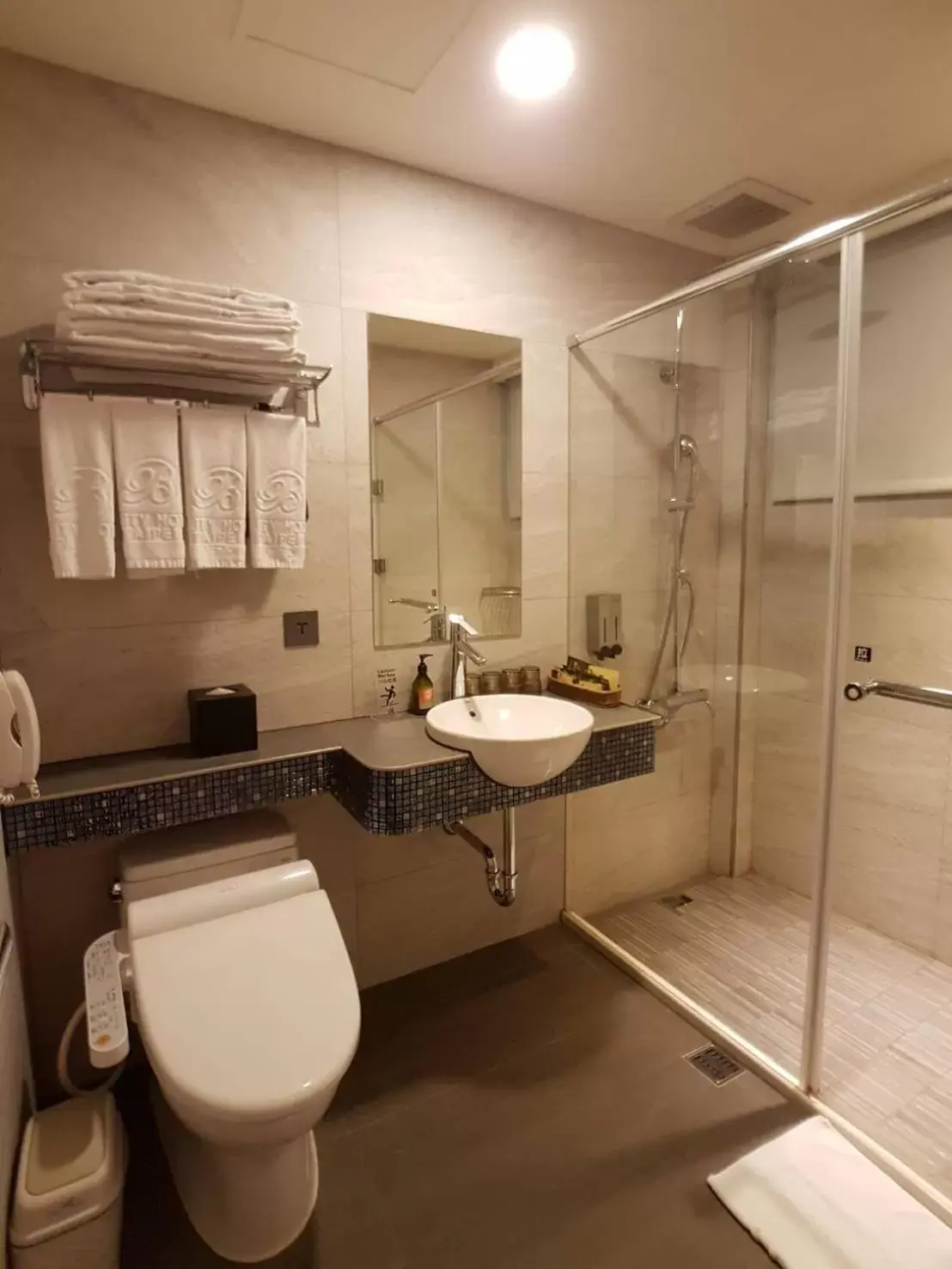 Bathroom in Beauty Hotels Taipei - B7 Journey