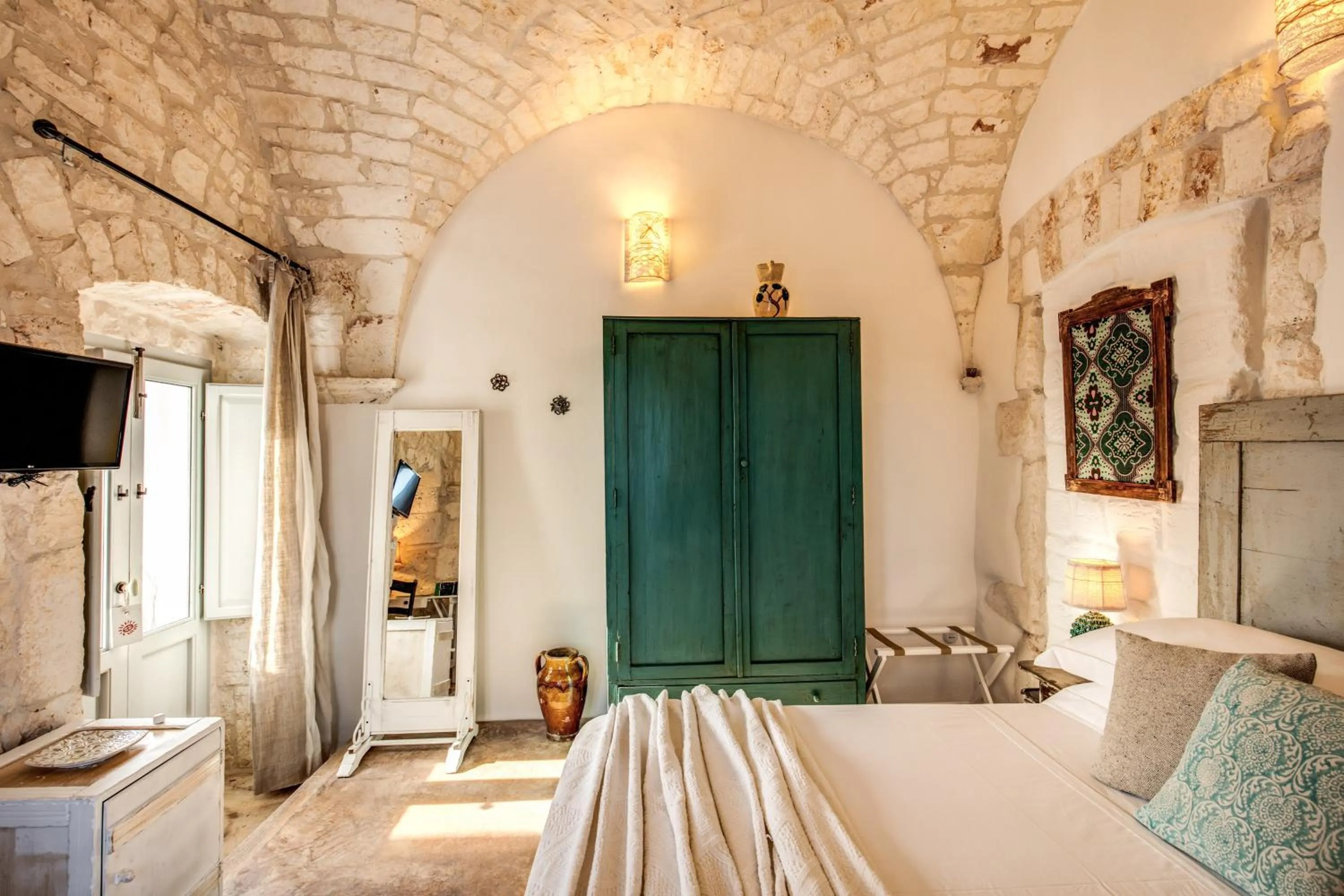 Bed in Masseria Cervarolo