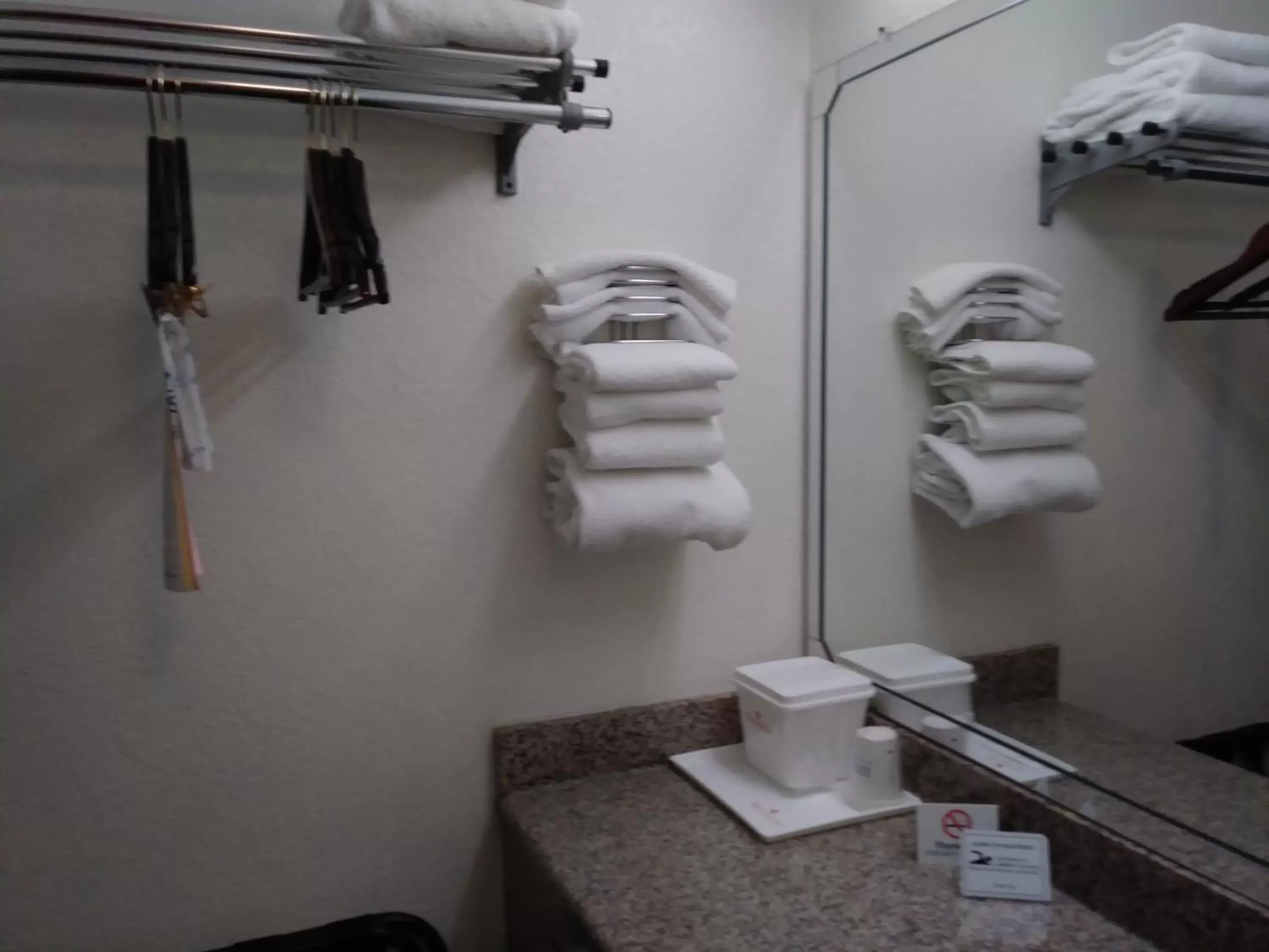 towels, Bathroom in Ramada by Wyndham Temple Terrace/Tampa North