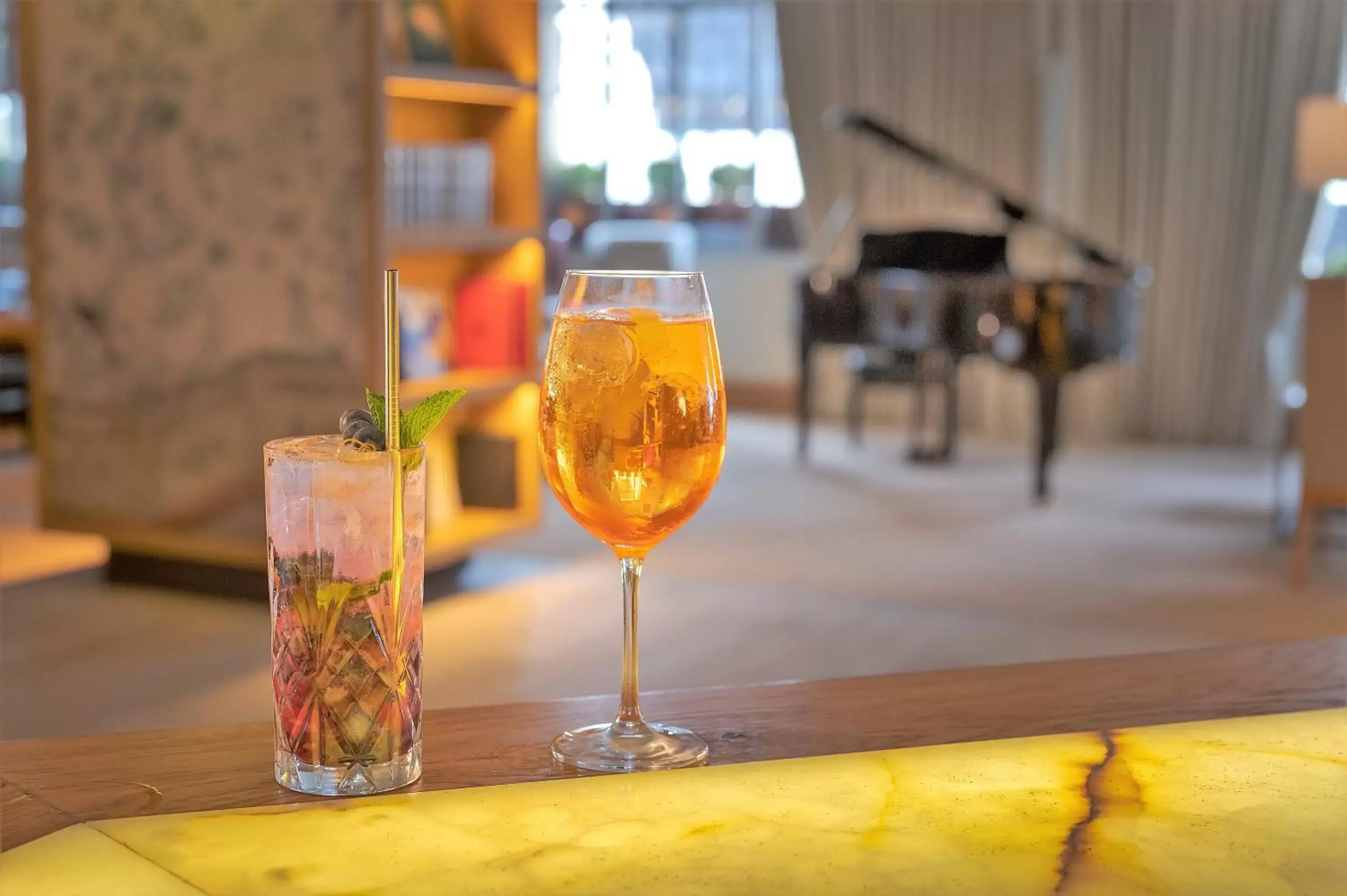 Alcoholic drinks in URSO Hotel & Spa, a Small Luxury Hotel of the World