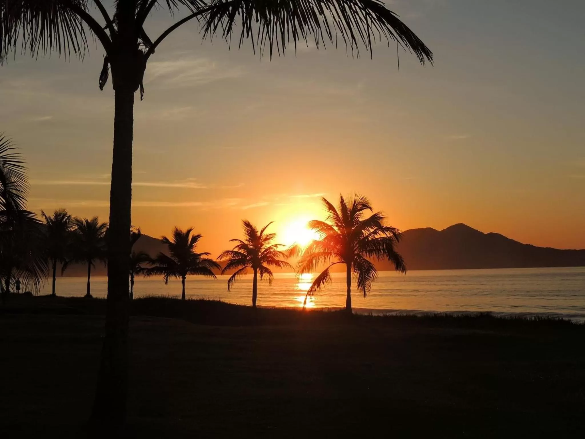 Sunrise/Sunset in Pousada Recanto Som do Mar