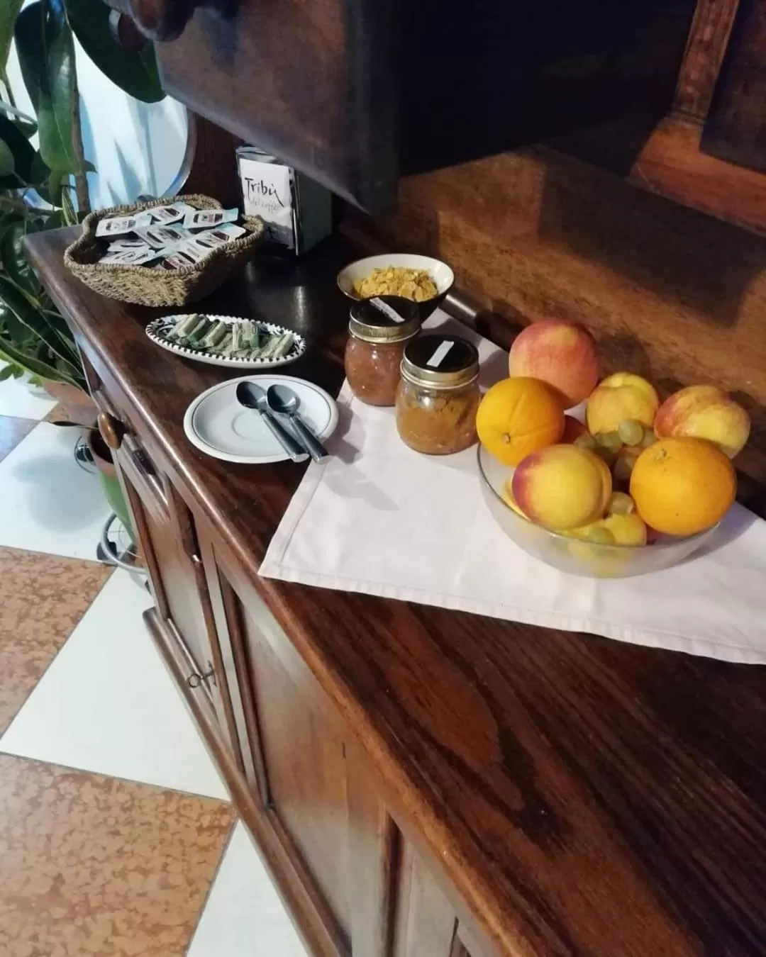 Food and drinks in A Casa di Tom