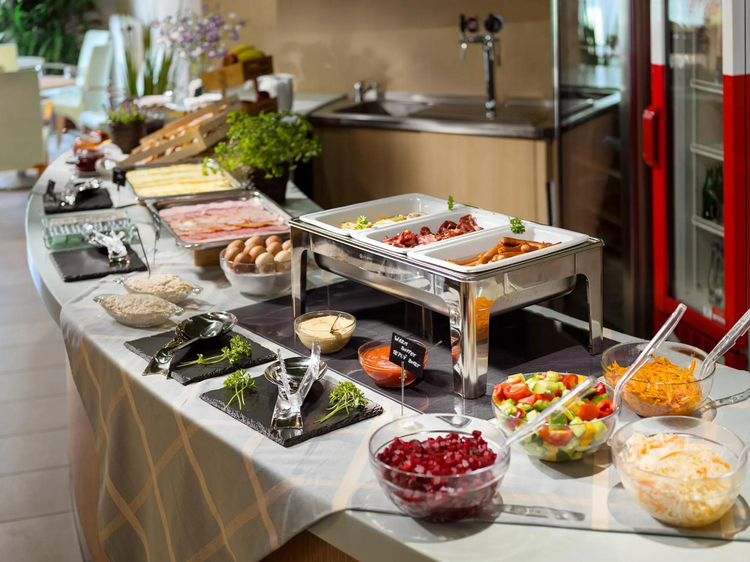 Buffet breakfast in Hotel Michael