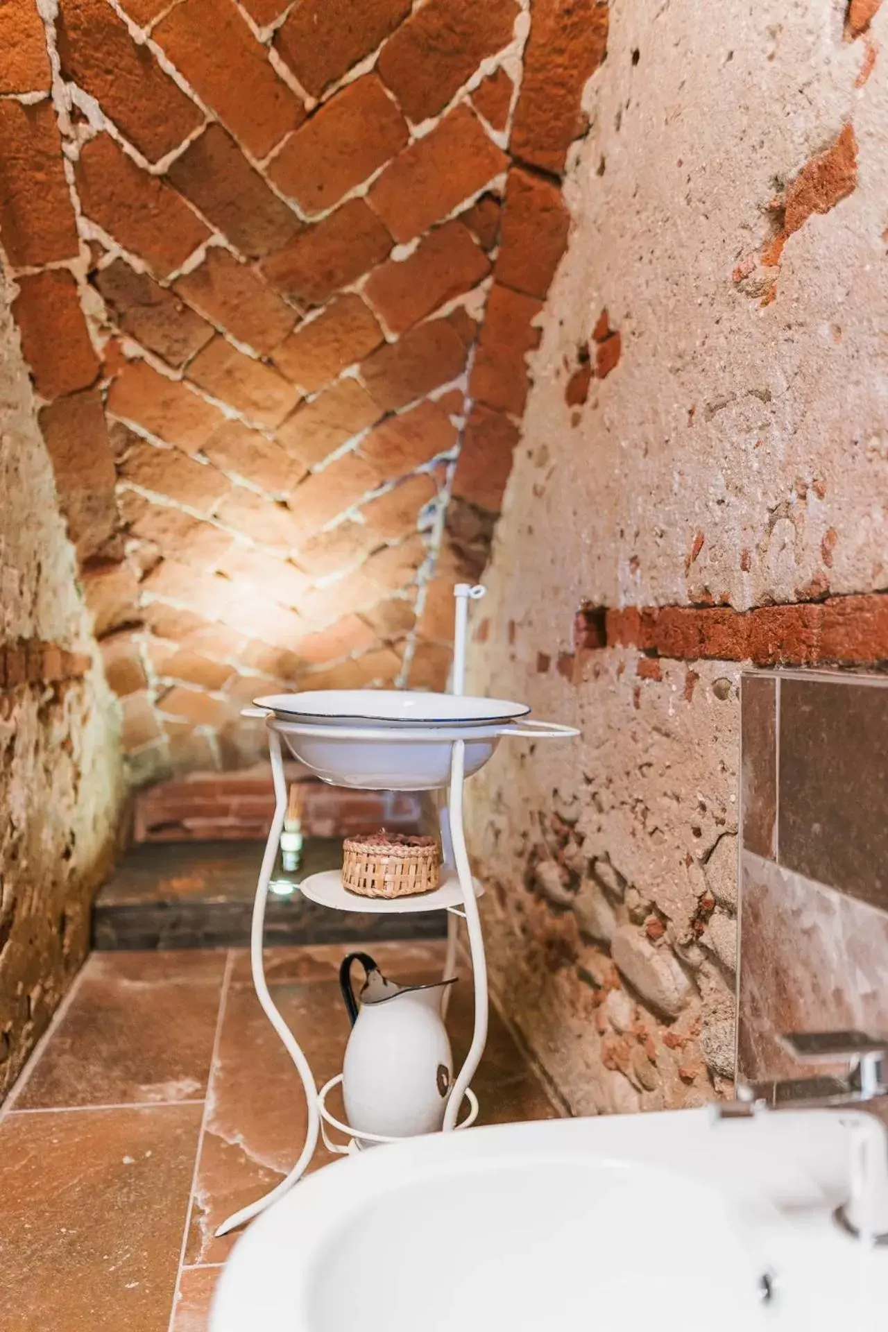 Bathroom in La Tenuta di Santo Stefano Agri Resort & Spa