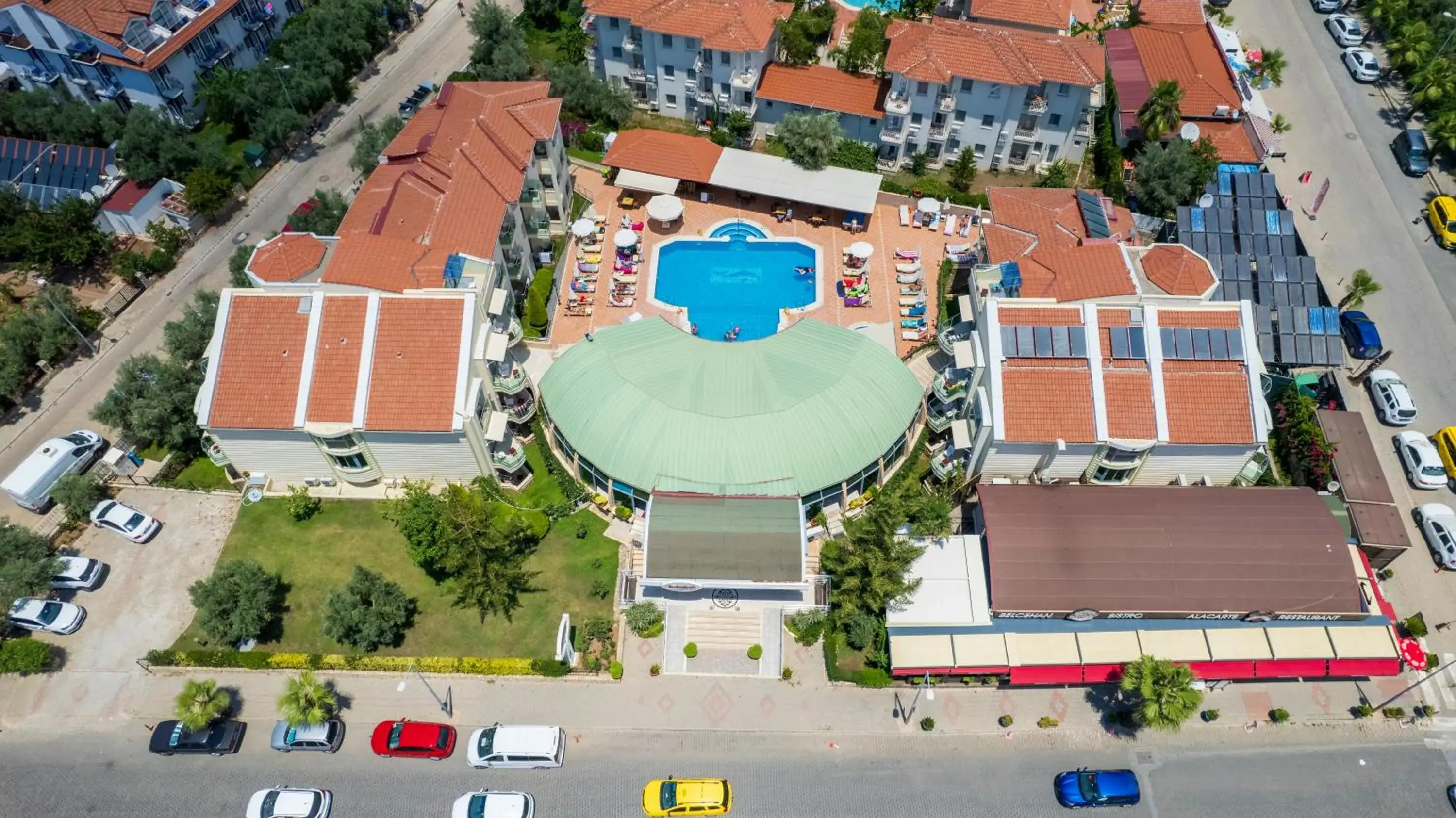 Bird's eye view, Bird's-eye View in Belcehan Deluxe Hotel