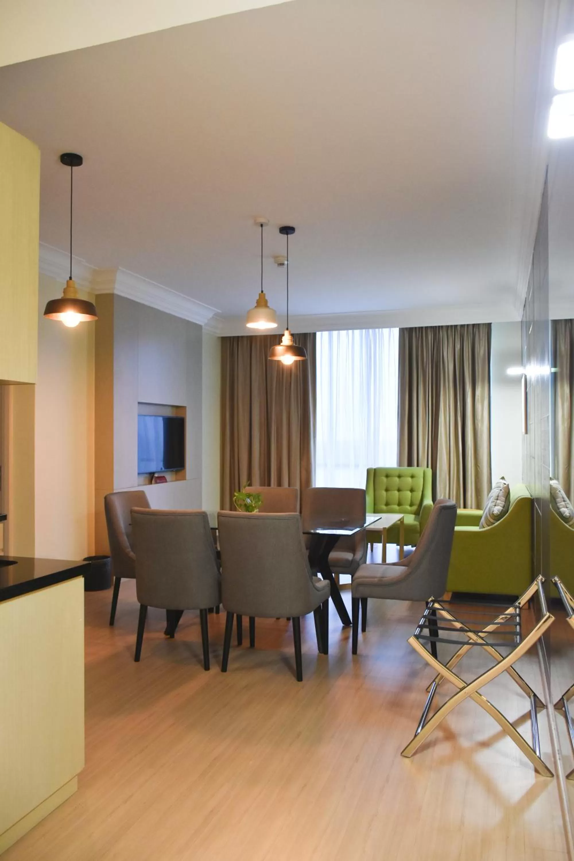 Living room in UCSI Hotel Kuching