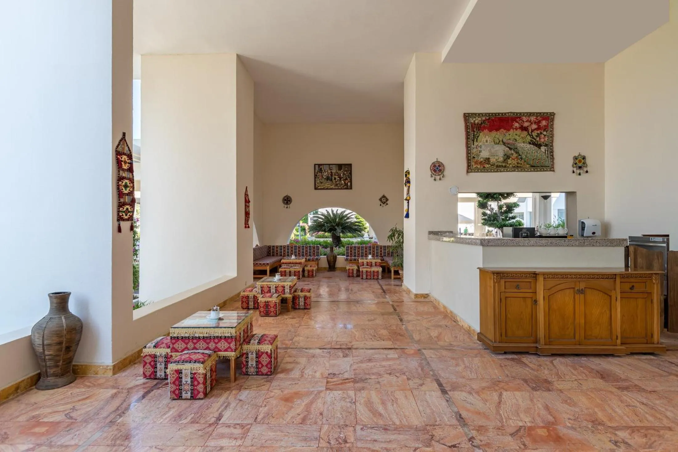 Lounge or bar, Lobby/Reception in Seven Seas Hotel Blue - Ultra All Inclusive & Kids Concept