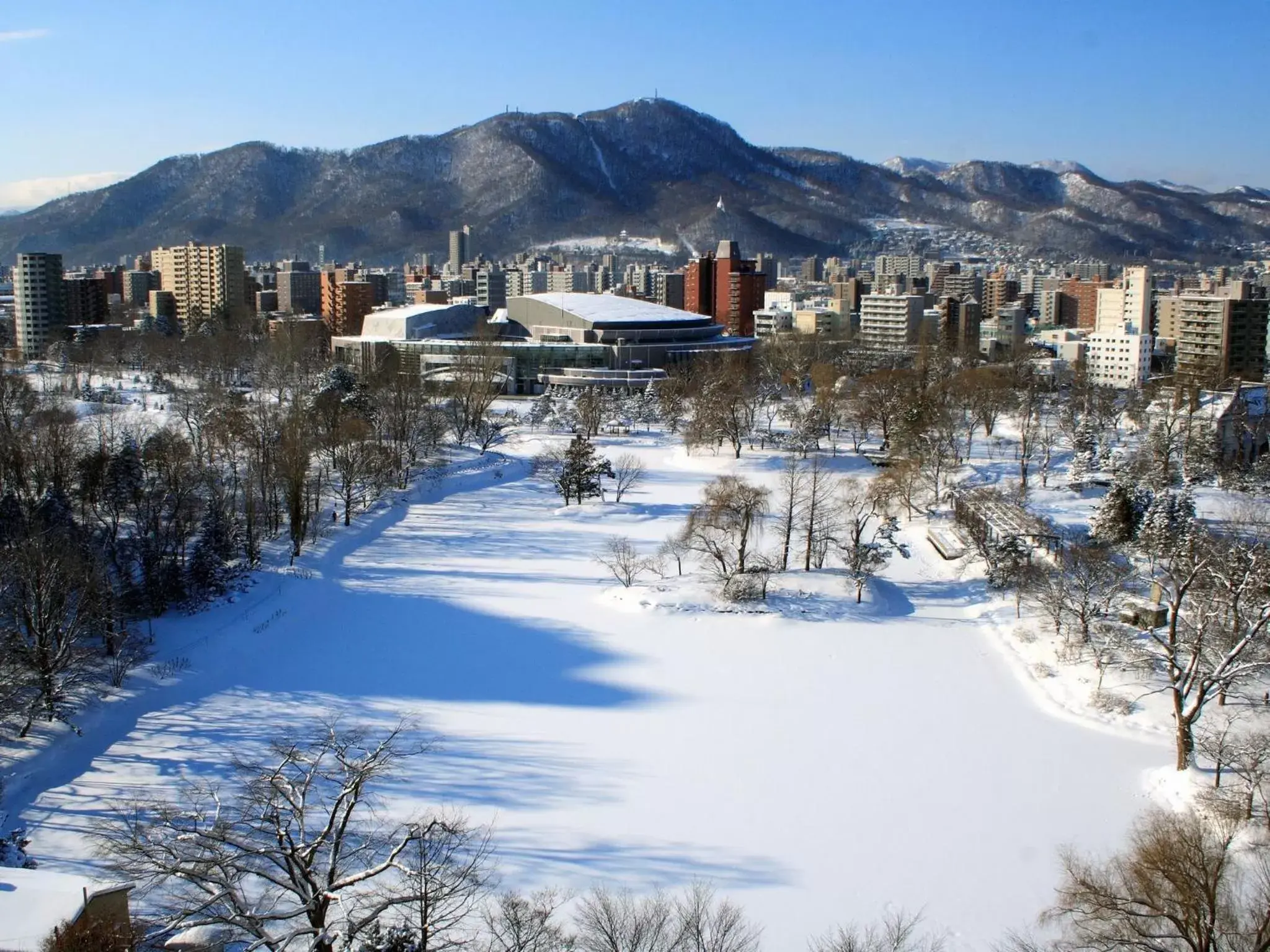 View (from property/room), Winter in Sapporo Park Hotel